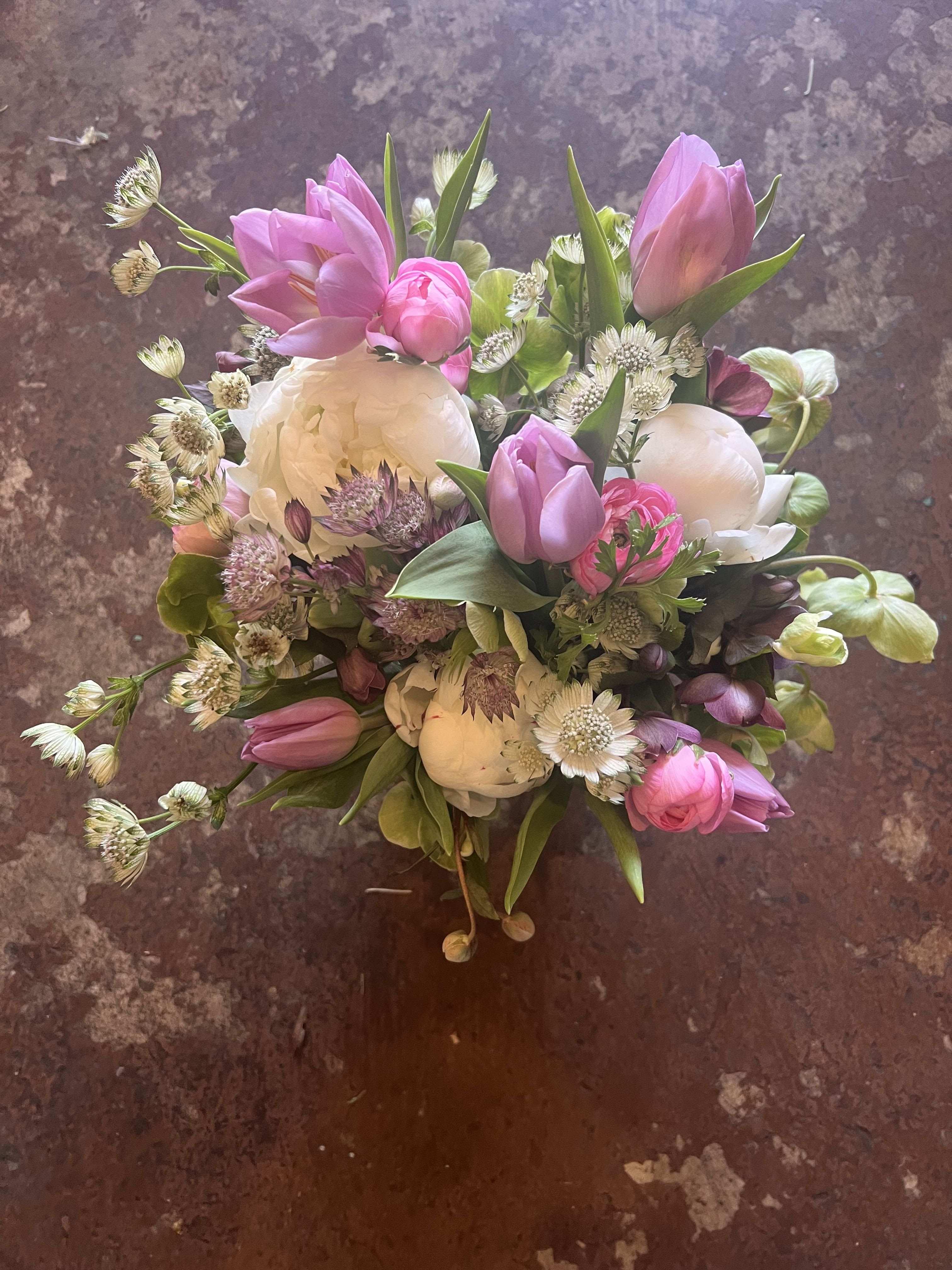 Little wild  - An airy, romantic bouquet of blush and cream blooms, thoughtfully arranged to feel intimate, timeless, and softly wild.