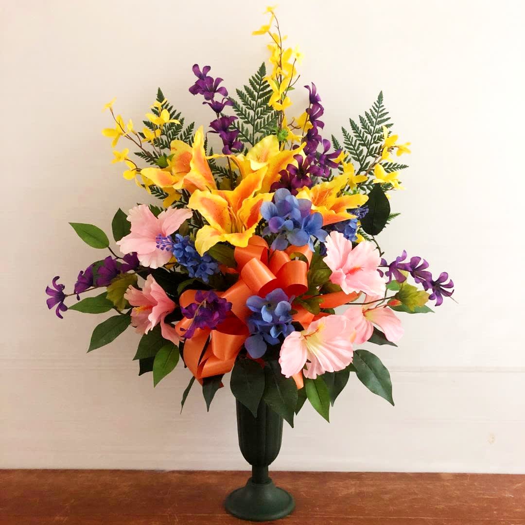[TT-SILK006]:   SILK ARRANGEMENT 006 (ARTIFICIAL FLOWERS) - SILK ARRANGEMENT 006 BY TWIN TOWERS FLORIST IN ARLINGTON, VA (ARTIFICIAL FLOWERS)  