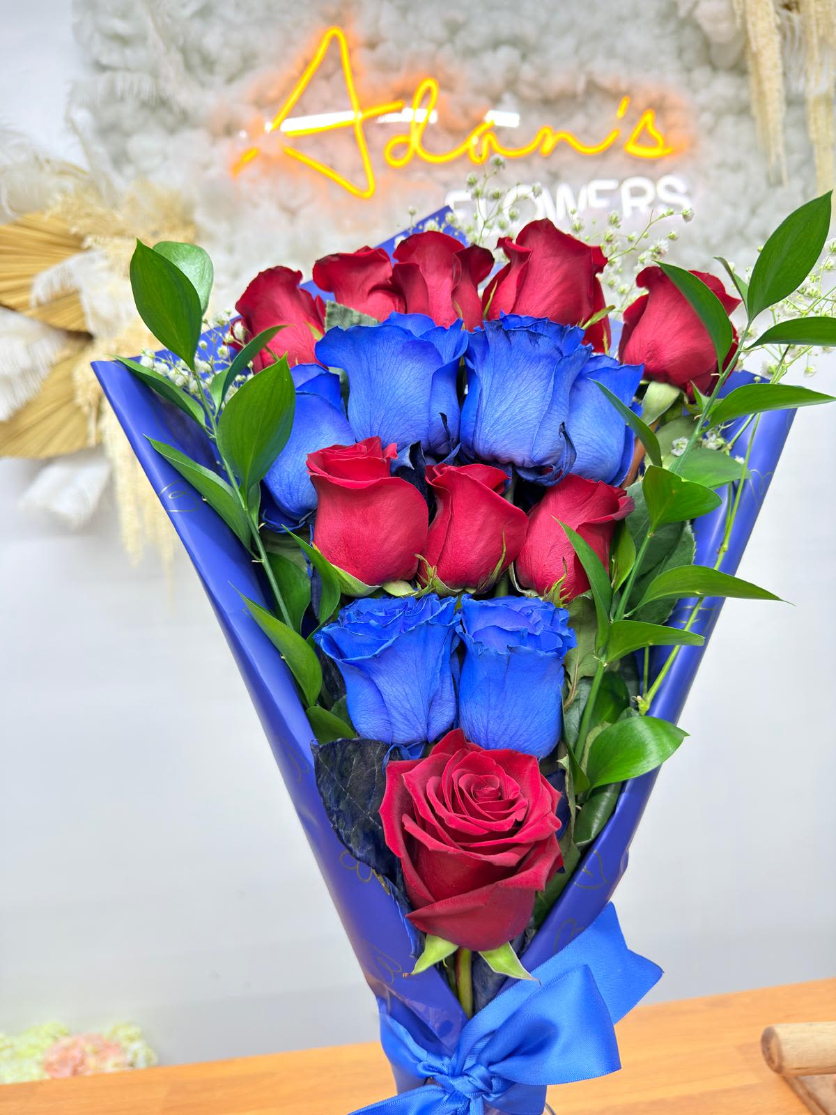 Blue Rose  - Bouquet soft