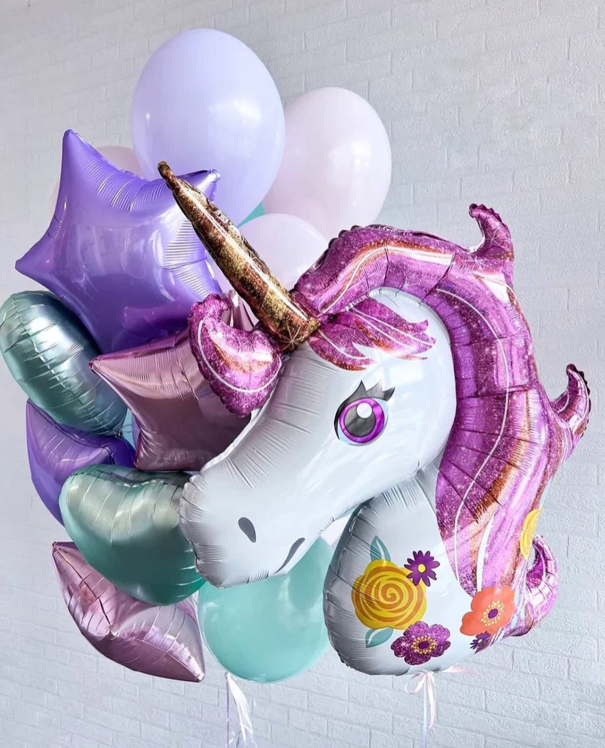 Pink Unicorn Balloon set  - Balloon set 