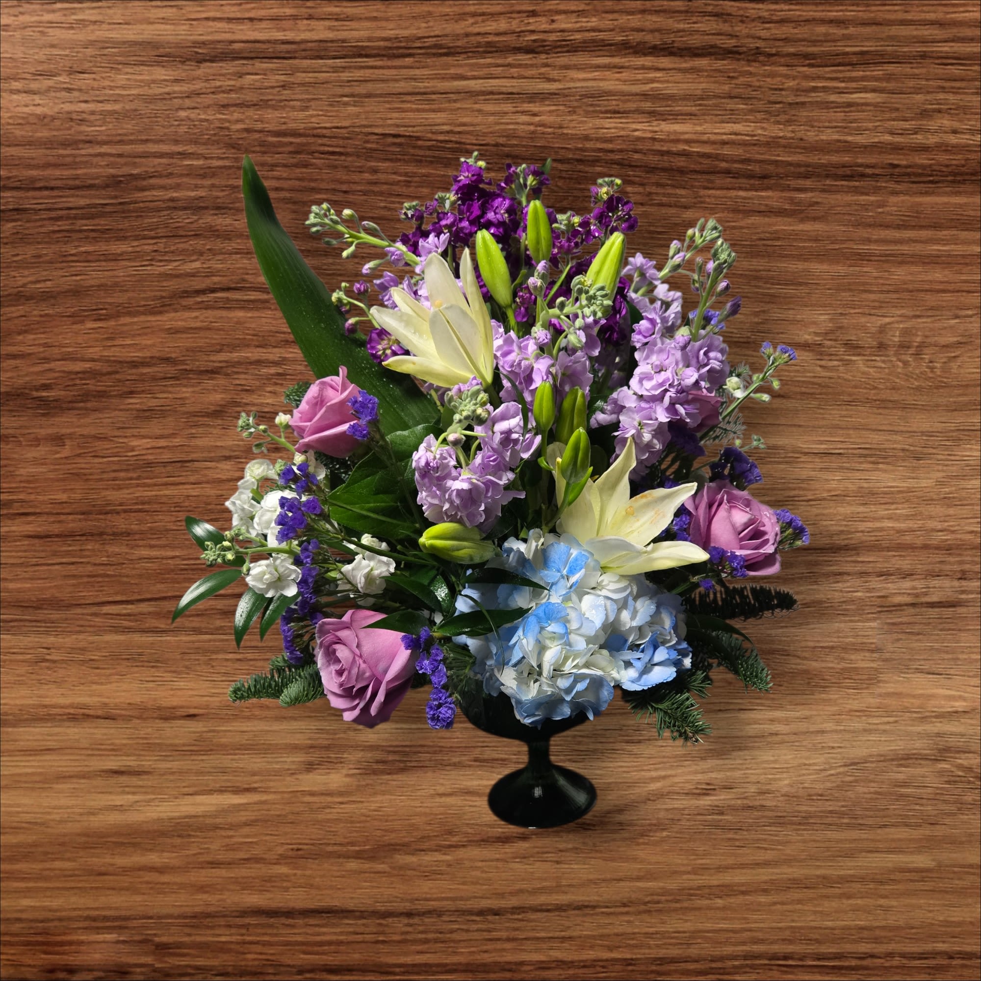 purple love - shades of lavender and purple will cheer anyone up.