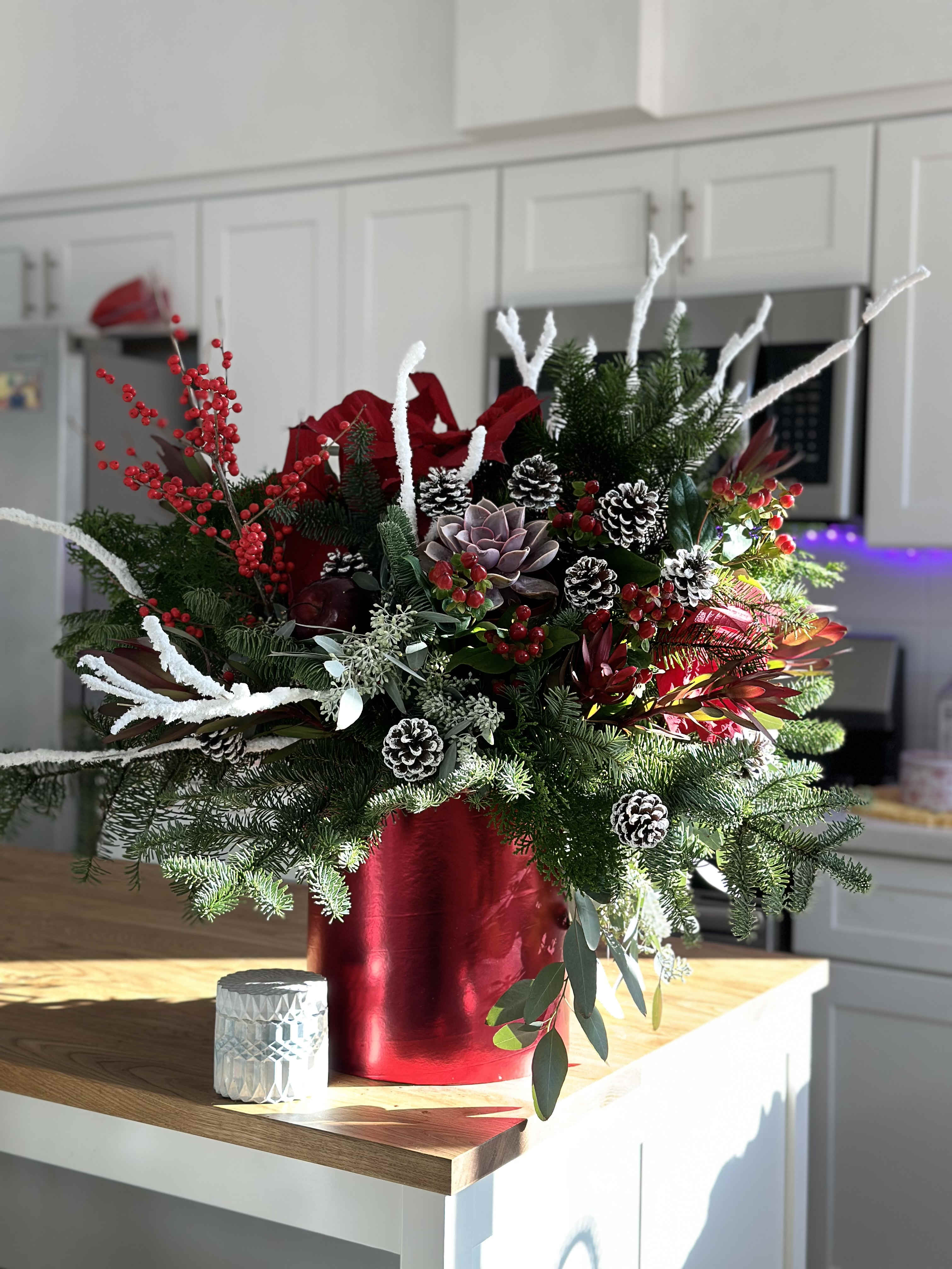 Christmas Box - Cylindric Christmas Box