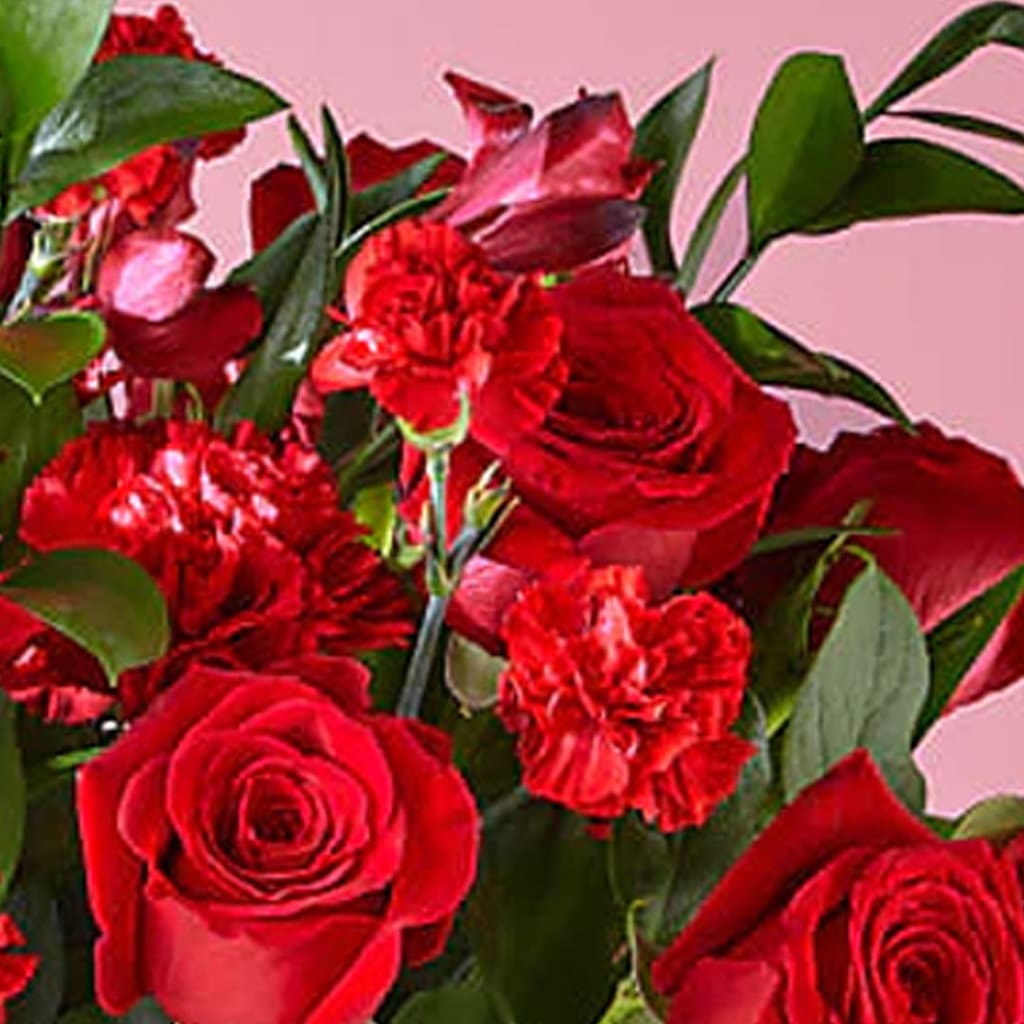 Designer's Choice Valentine's Day - Designer's Choice Valentine's Day themed hand-crafted in a vase and ready to be enjoyed. 