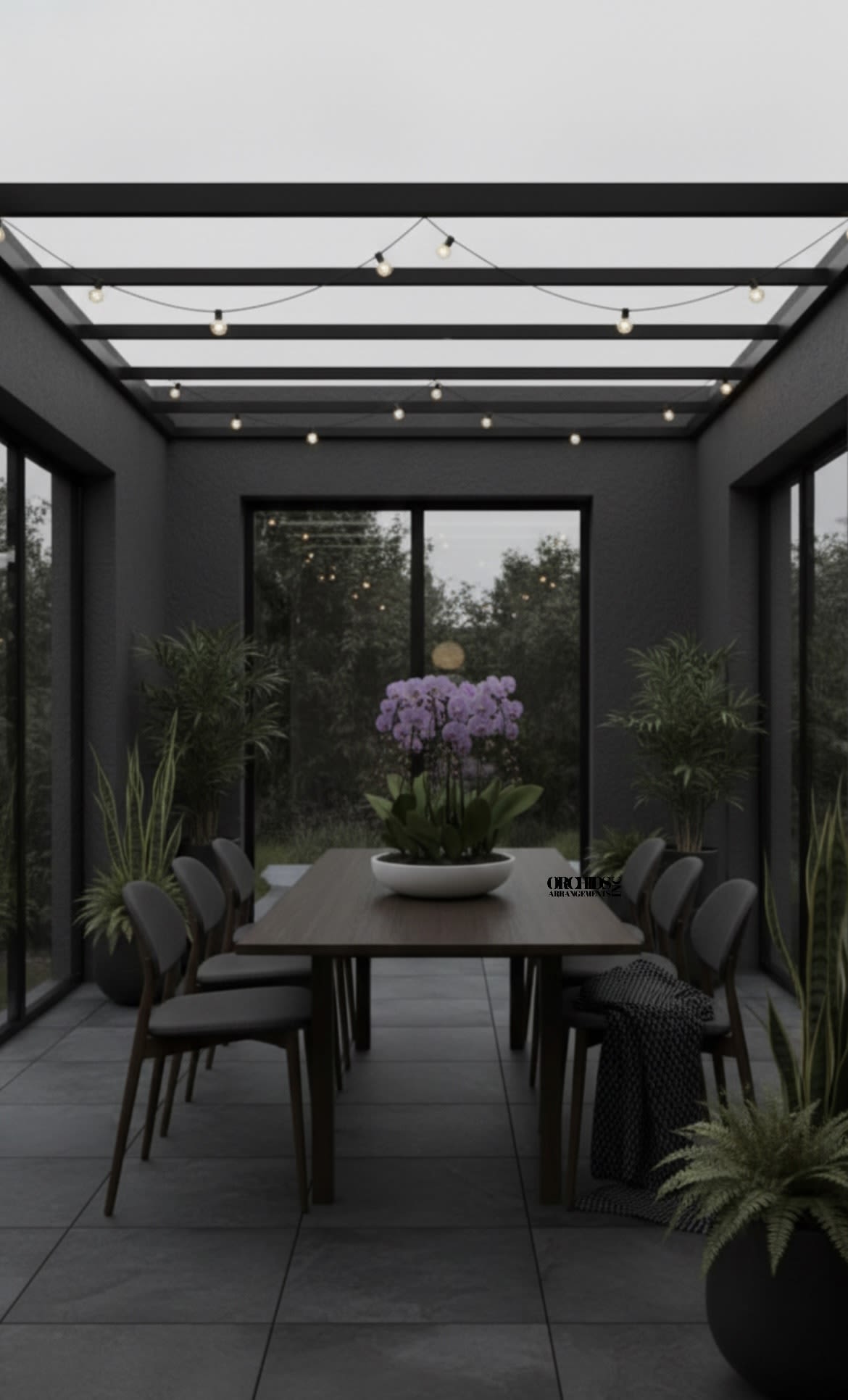 Pink Flowers Phalaenopsis Same Day - A high quality Twelve pink orchids arrangement with a vase 20" D X 4" T. An orchids arrangement deliver for any occasion design with fresh natural real beautiful Phalaenopsis cascade orchids plants minimalist decor. 