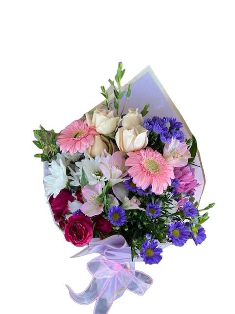 Chaney´s Flower Mix 1039 - An every day wrapped arrangement always hand made with the freshest flowers from our growers.