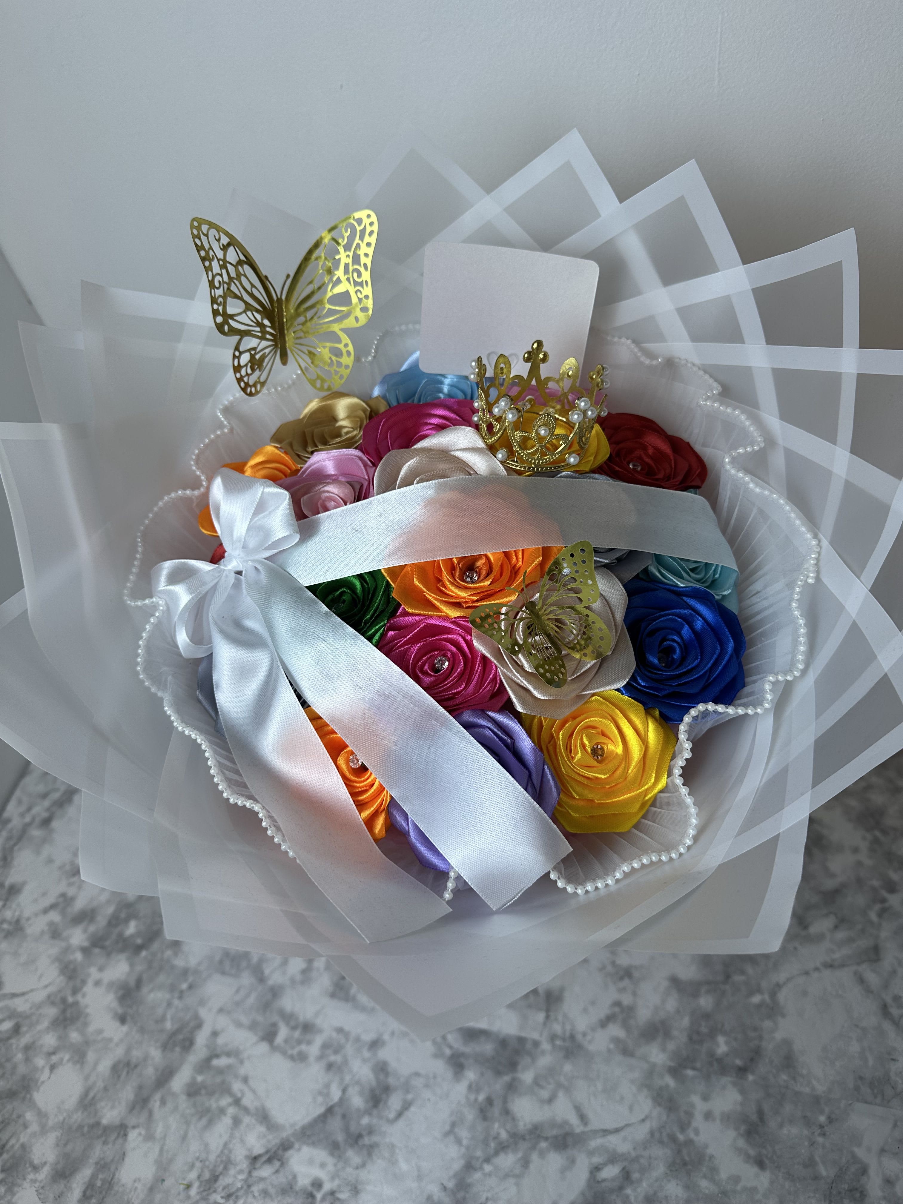 eternal bouquets of colorful roses - eternal bouquets of colored roses