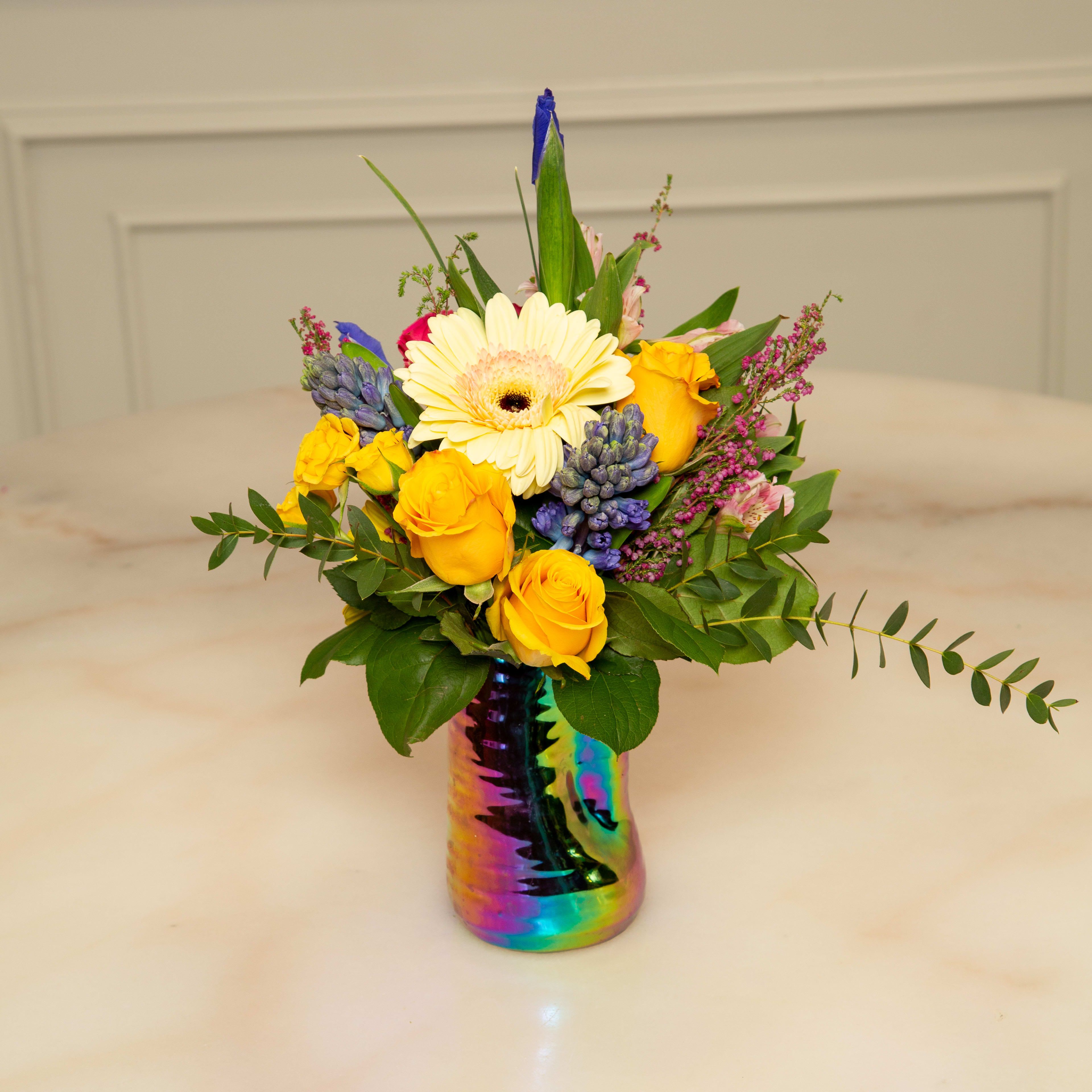 Tall Vase Arrangement - Call for additional pricing.