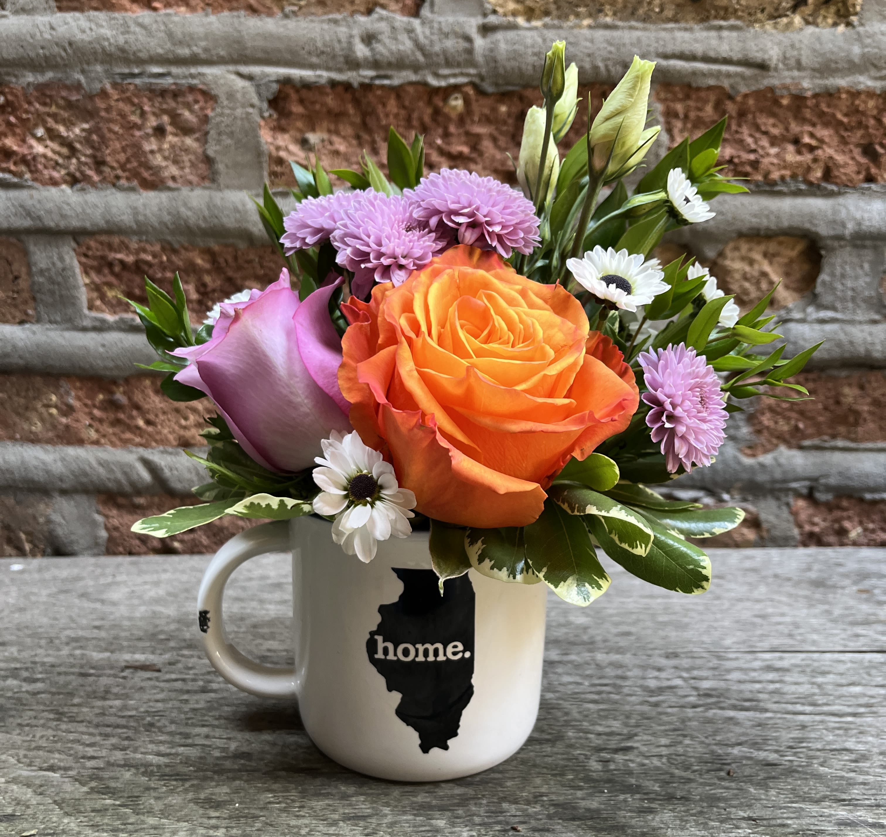 IL Home Floral Mug  - Perfect Graduation Mug 