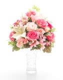 PRETTY IN PINK - THE ESSANCE OF PINK, DELICATE, SOFT, COZY, A TREAT FOR THE SENSES. PINK ROSES, LILIES, ALSTOMERIA, GREENS ALL PLAY THE PERFECT ROLE TO MAKE THIS ARRANGEMENT STUNNING!