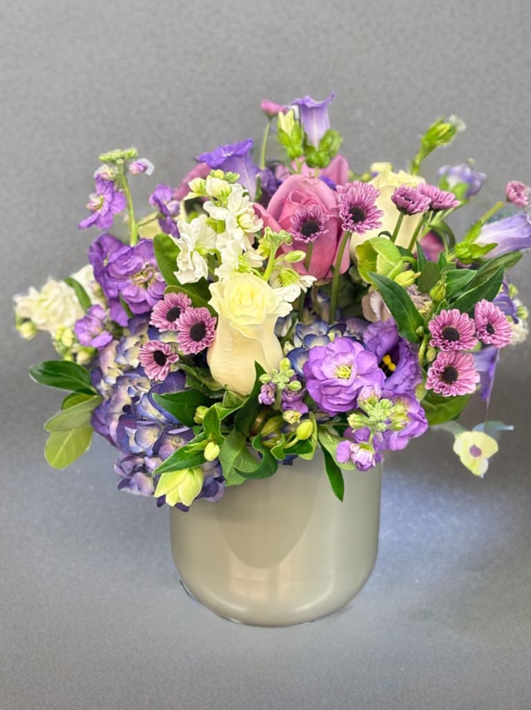 Rhapsody in Purple - A rhapsody of beauty is on stunning with shades of purple and lavender  