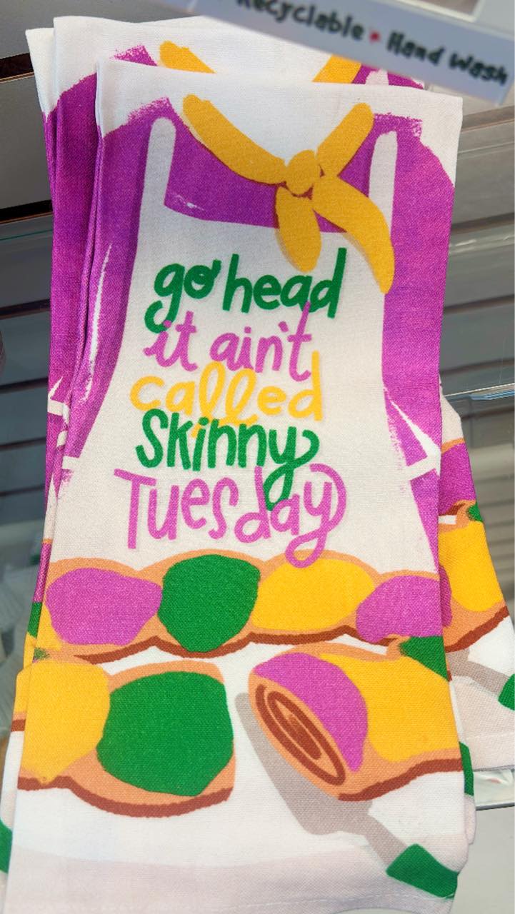Skinny Tuesday - Kitchen towel