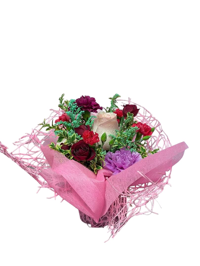 Meadow Fresh 045 - Photos show the overall style and theme of each arrangement. Some flowers or vases may vary due to seasonality, weather, or availability. If substitutions are necessary, we will maintain the design’s style, color palette, and value.  Please note any important design preferences in the florist instructions at checkout or contact us to confirm availability.  Flower Care &amp; Guarantee  We guarantee flower freshness for 24 hours after leaving our shop.  Care Tips:  Cut flowers: Trim stems and change water every 2–3 days.  Foam arrangements: Add about 1 cup of water every couple of days.  After 24 hours, proper care is the customer’s responsibility.