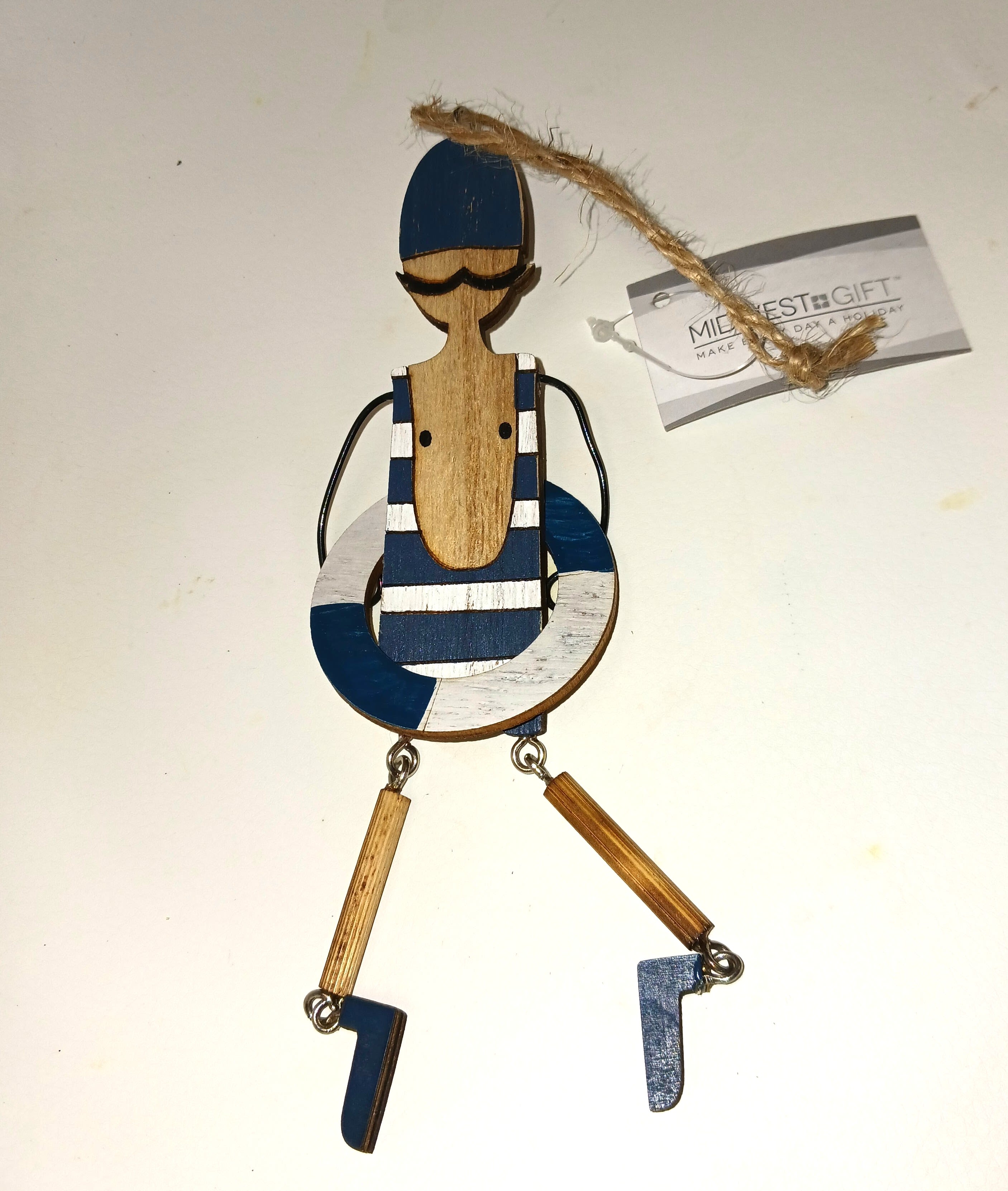 Beach Man Pick - What a cute way to celebrate National Beach Day on Aug 30th!  Add this to any floral or gift basket order, bringing a smile to all who receive it.