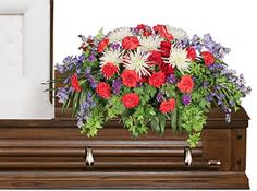 Overflowing Affection  Casket Spray - 