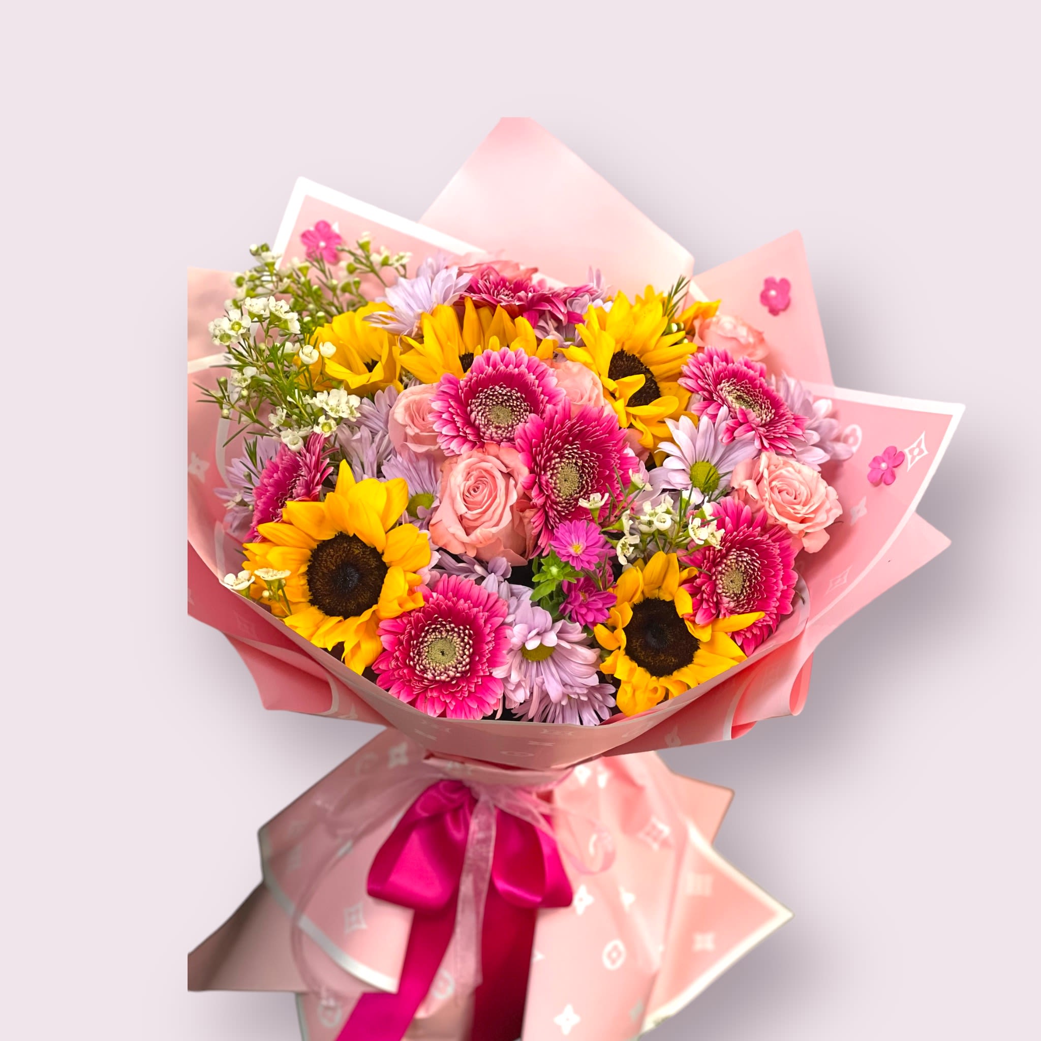 Sunnies in pink - mixed blooms  perfect for her mix