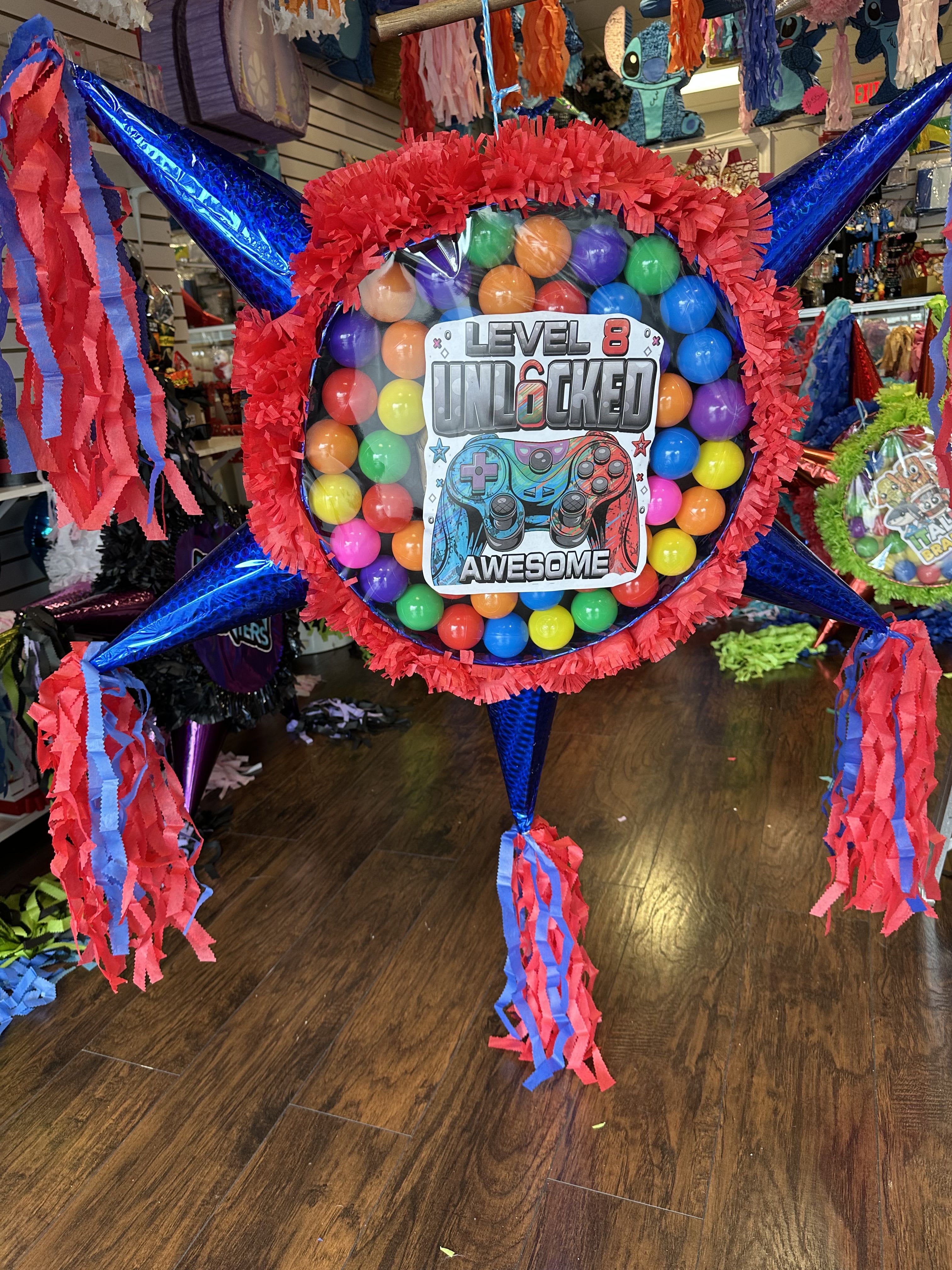  BALL PIÑATAS - Ball piñatas with ample space for different themed sweets