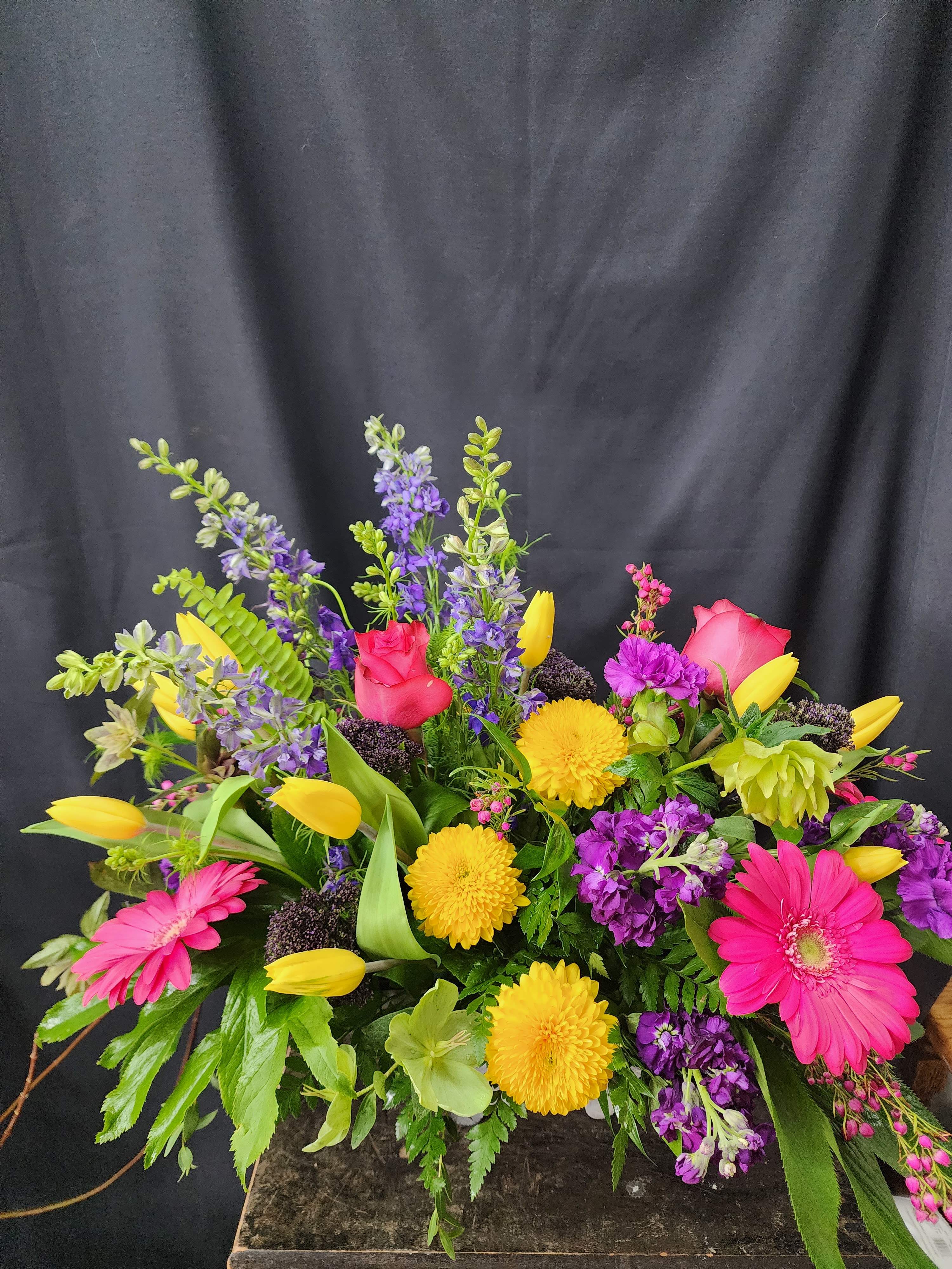 Festive Folly - Vivid, saturated colors that remind us of fun places, great friends, and adventures. A great display of color and texture that will wow anywhere. 