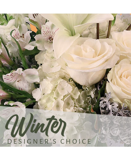 Winter Designers Choice! - A beautiful rustic, winter themed designers choice arrangement! Leave us notes for any preferances!  **Seasonal exclusive