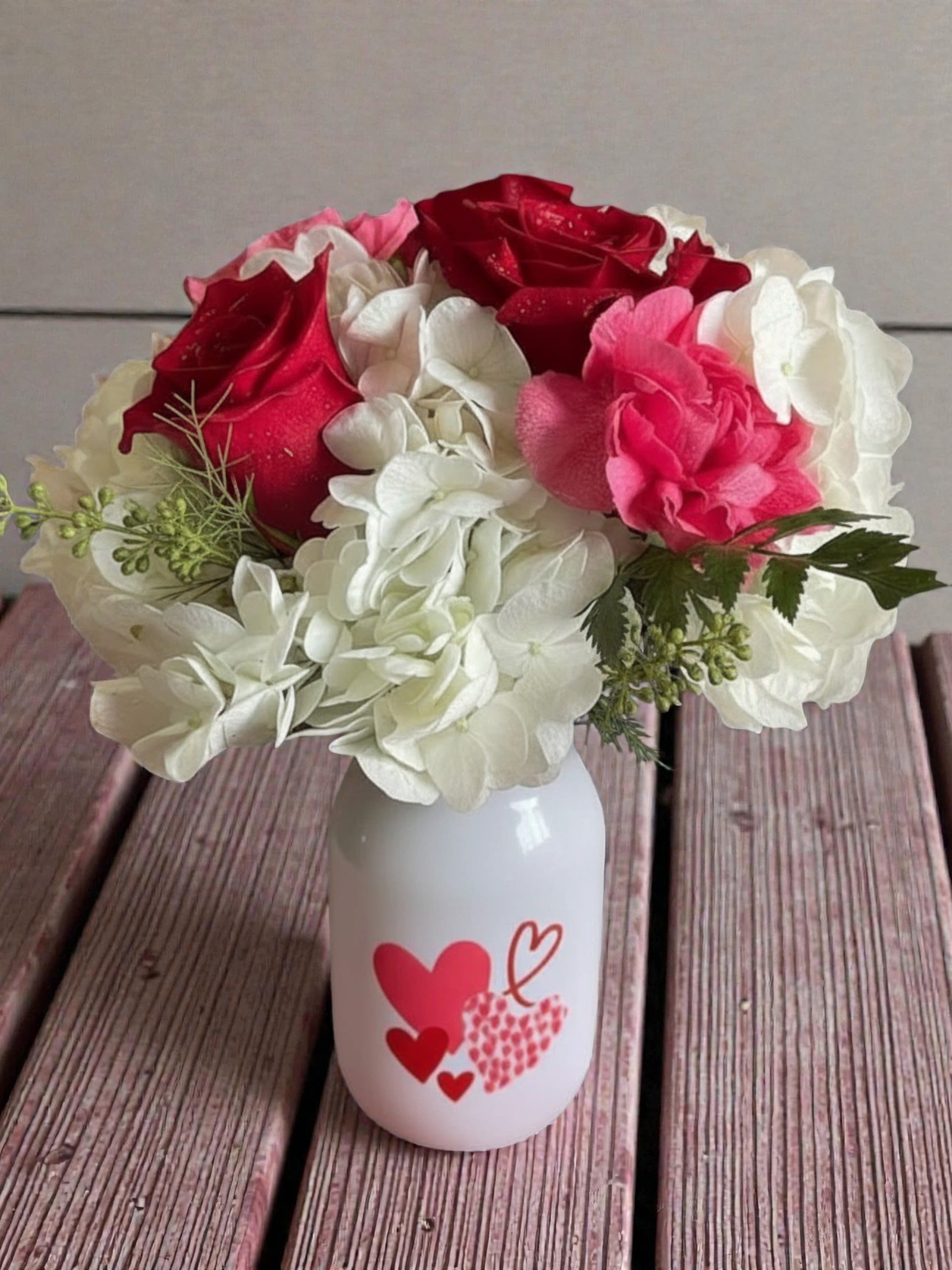 Cupids Mix - A heartfelt blend featuring a playful mix of blooms. Say "You're my favorite" in the most beautiful way.