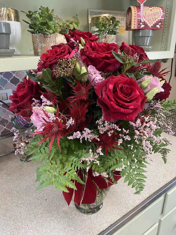 One of a Kind - Beautiful Valentine - One of a kind beautiful red and pink flowers for your Beautiful Valentine. Designer's choice on exact flowers &amp; vase-UNIQUE EVERY TIME!