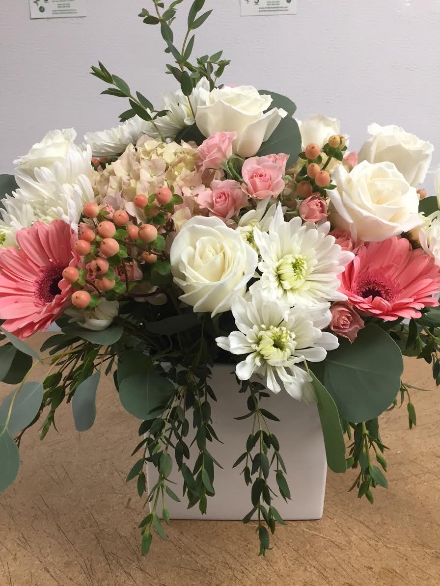Flowers for Mom  - Freshest pinks, whites, and pastels