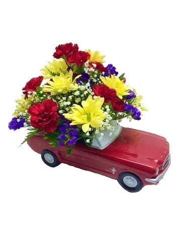 roses and other  flowers  of your choice  - mustang