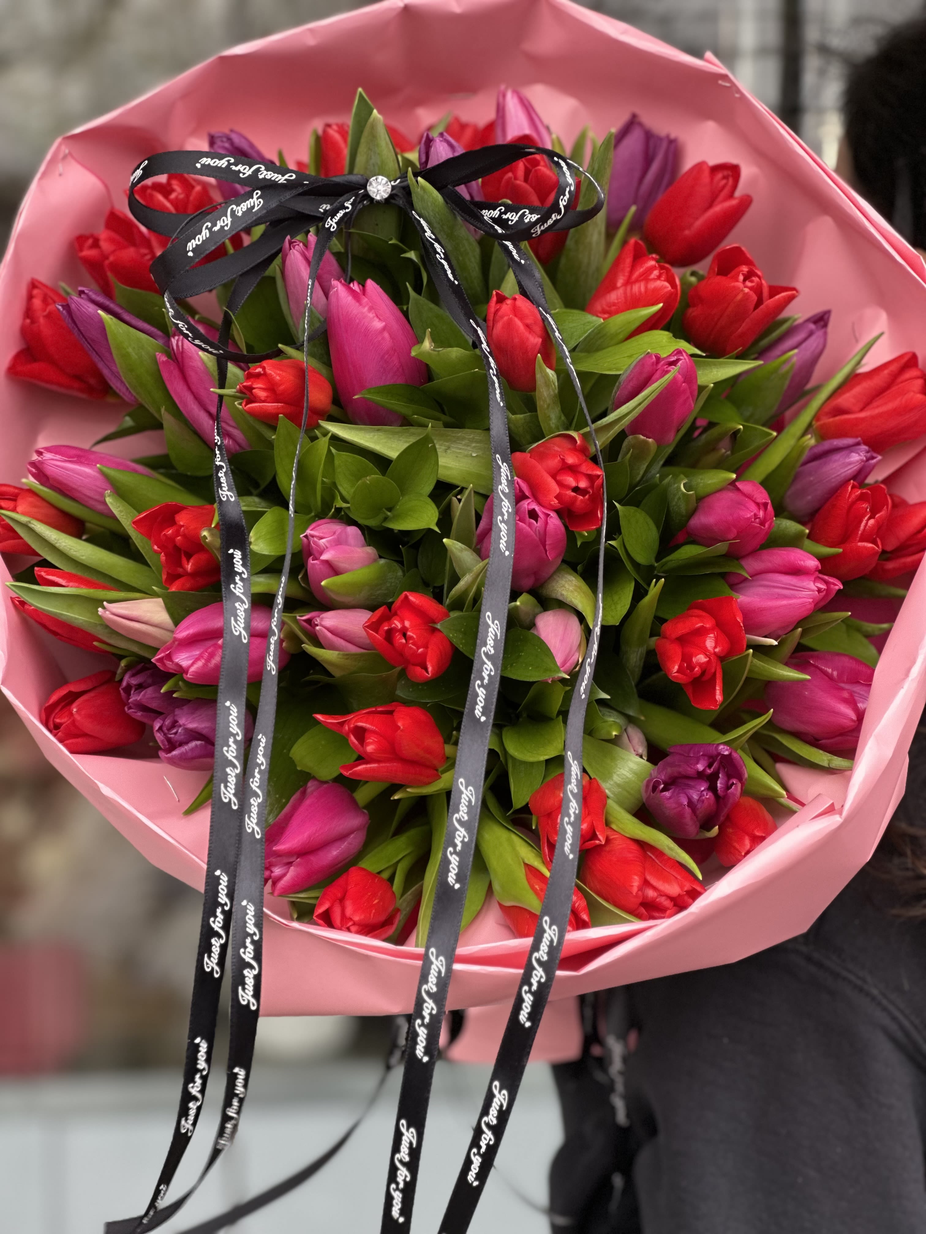 Colorful Beauty - Beautiful tulips in every color. Something special to brighten up your loved ones day. 