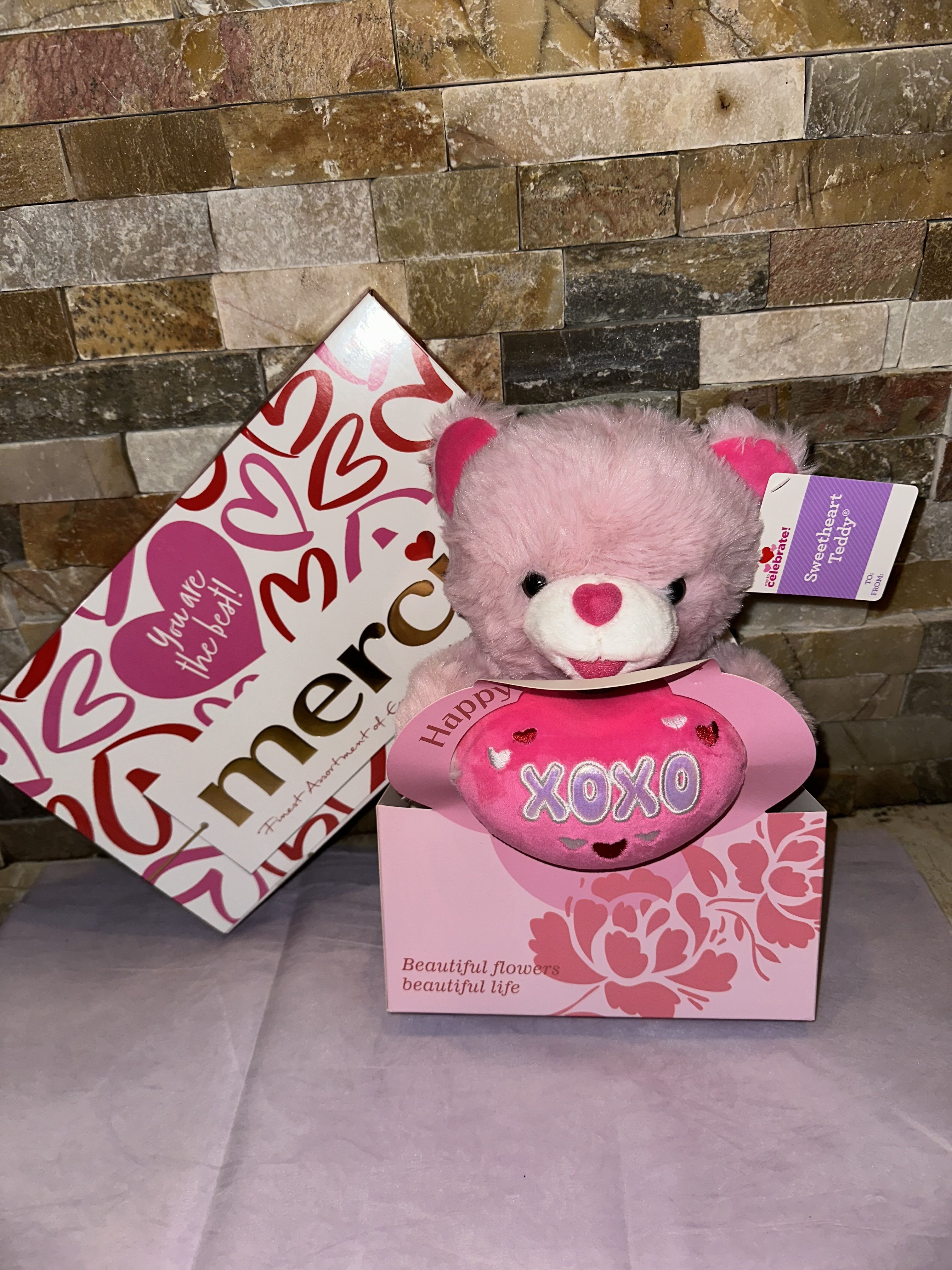 Luxury combo - Our perfect combo with teddy bear and chocolate