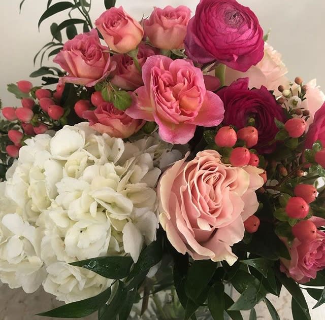 Valentine's Collection: Southern Charm - The beauty of ranunculus in shades of pink to capture a spring day.