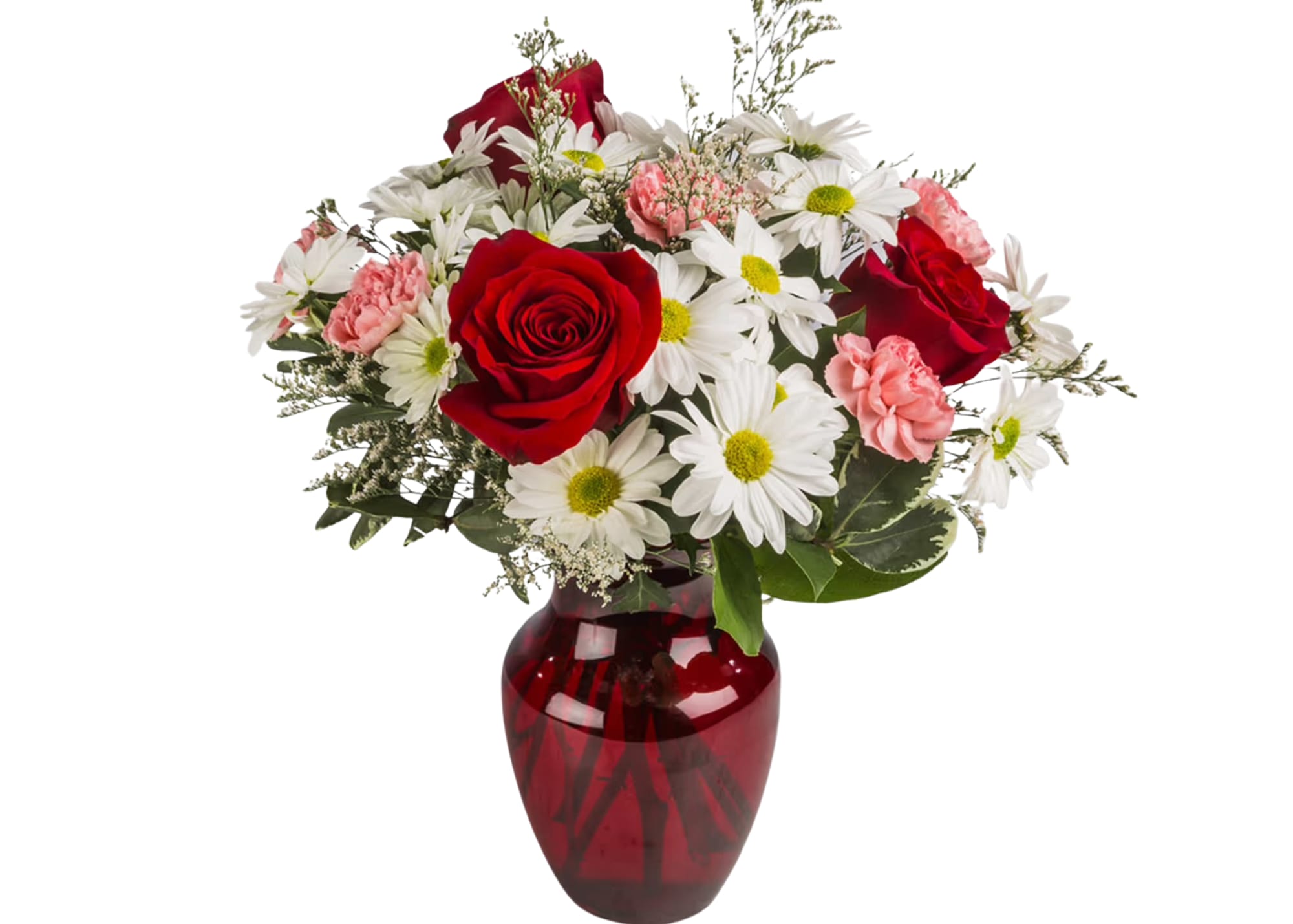 Boldly Bashful - This bouquet is a sweet way to show someone you care!