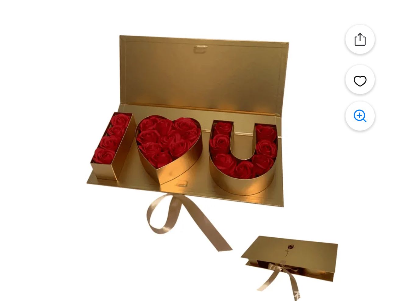 Gold Queen - Luxury gold love boxes perfect for our love one