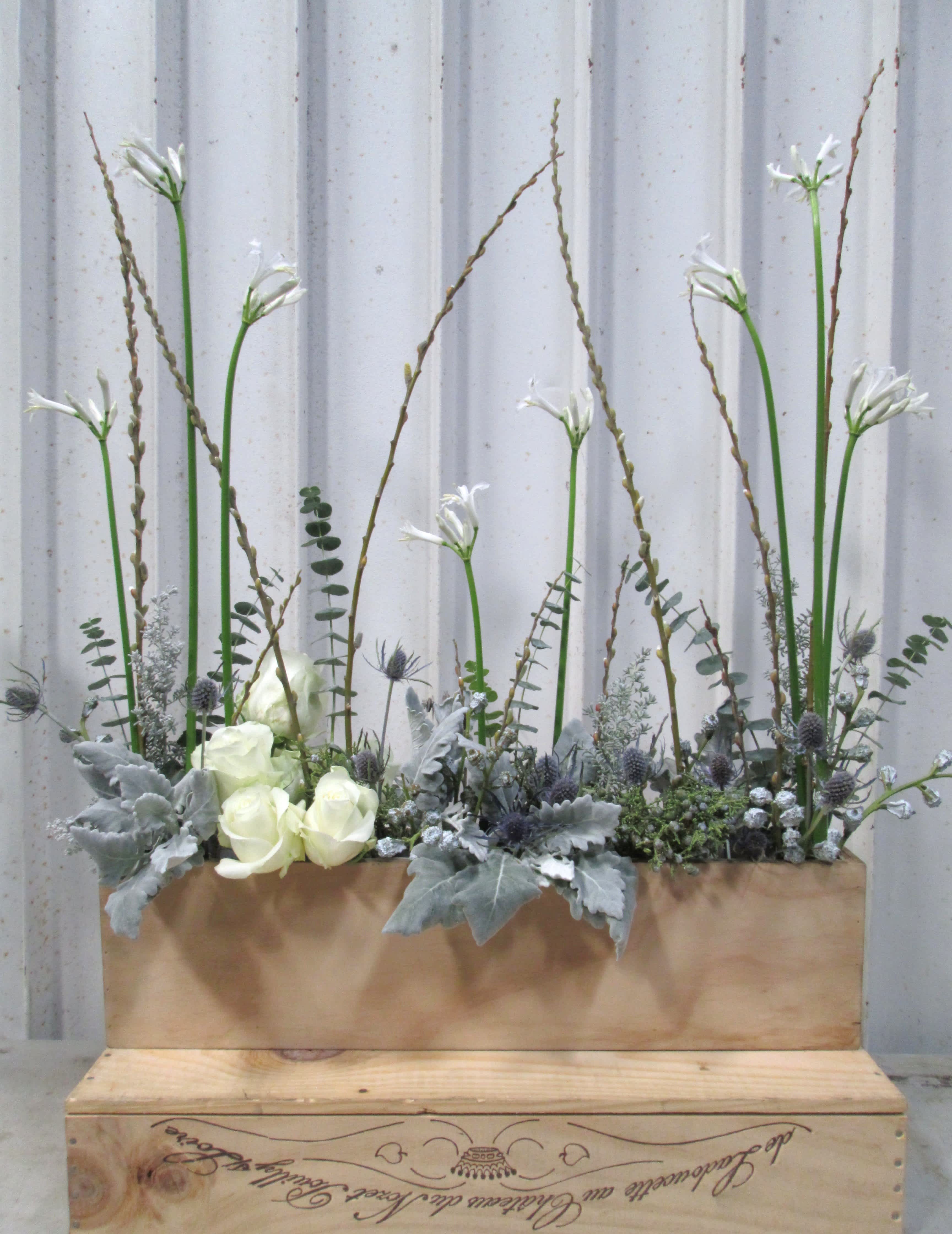 Designer's Choice: Winter Wonderland Screen - Flowers are designer's choice, based on seasonality. 