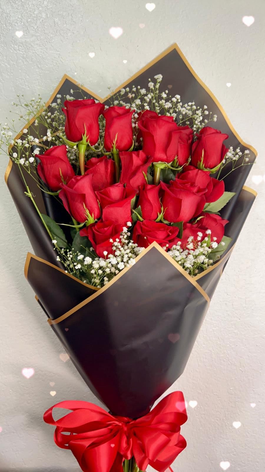 Lovely rose bouquet  - The bouquet will be delivered approximately as pictured