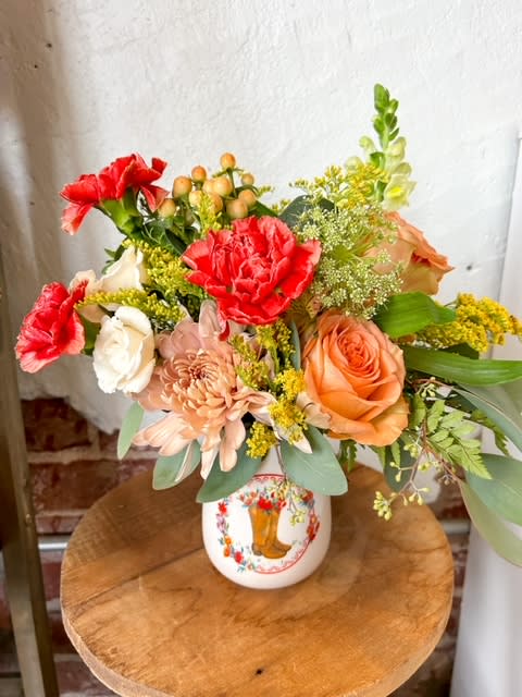 Prairie Posey - This design features a wine chiller from the Pioneer Woman Collection. The collection features a different design on each chiller and the design pictured cannot be promised. However each design is full of prairie style and cute! I mean it is the Pioneer Woman we are talking about. 