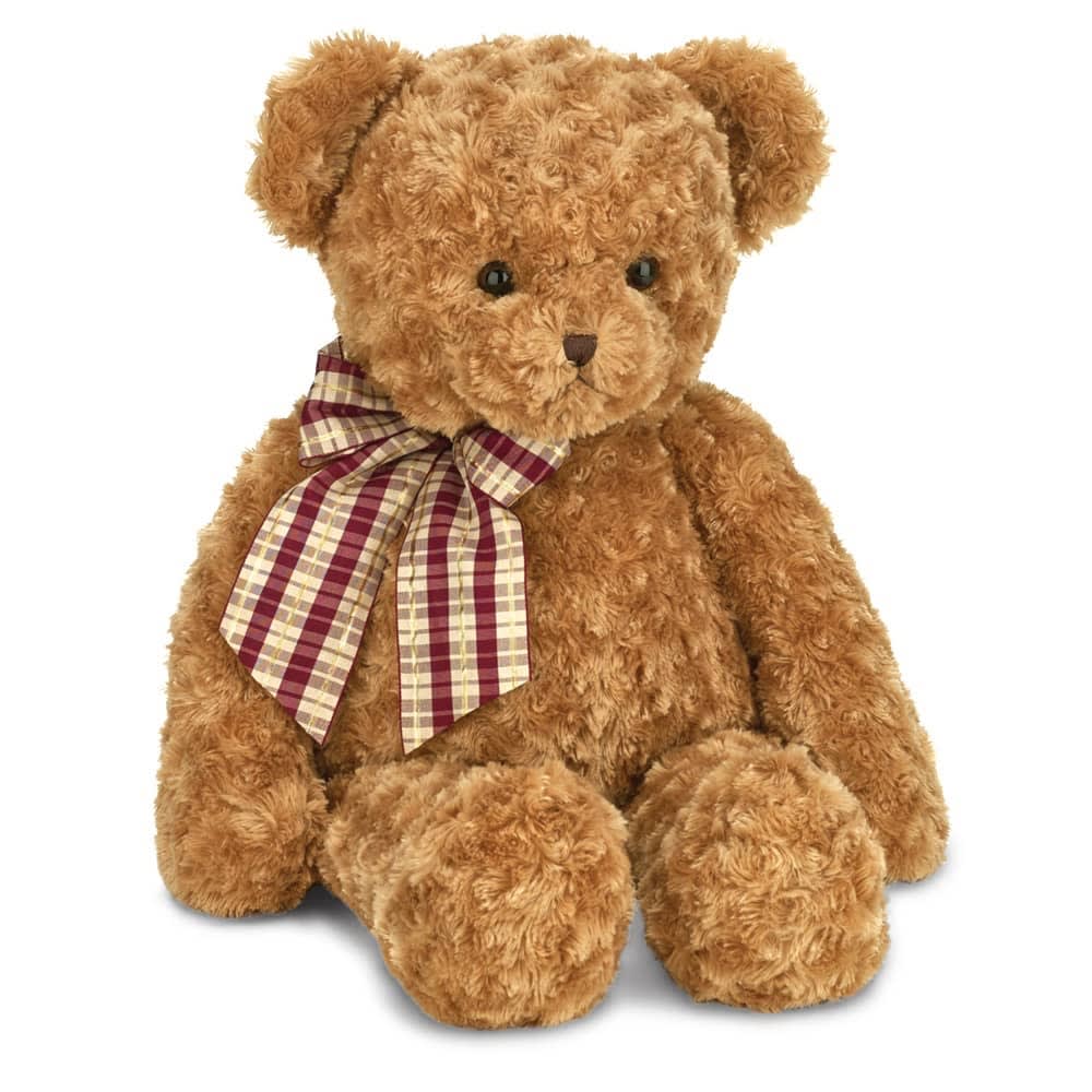 Wuggles Bear Plush - Select this 18" classically cute and cuddly plush suited for everyone's Valentines day needs.