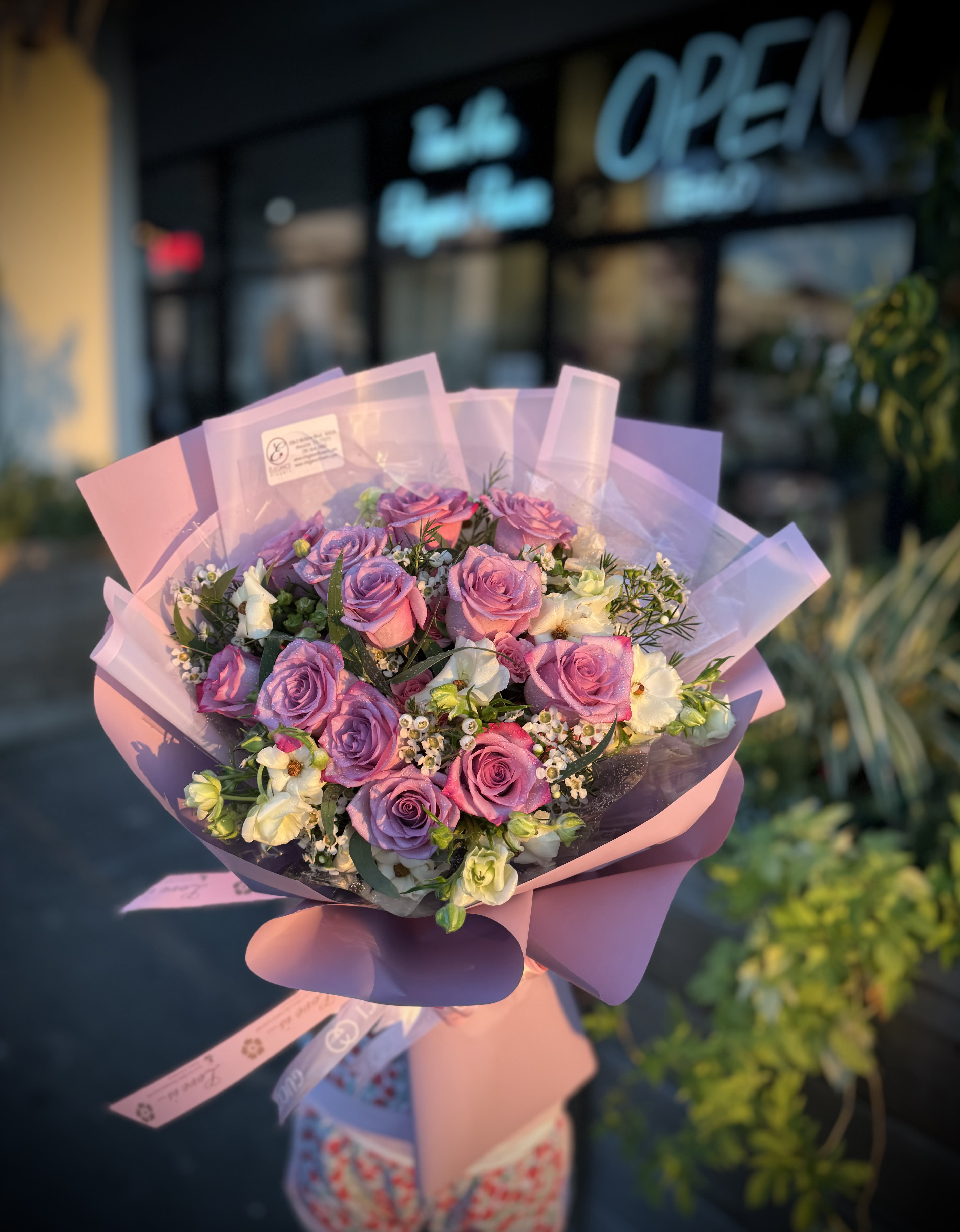 Wrapped Bouquet #2 - Celebrate every moment with our vibrant mix flower bouquet—an explosion of color and joy in every stem.