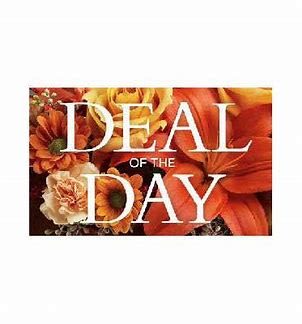 Deal of the Day - Our designers will create beauty for your special someone...Fall variety of flowers, colors and textures will make this your perfect choice.