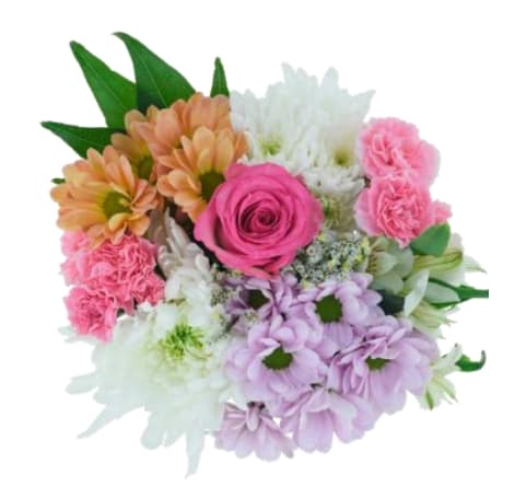 Juliet Valentine's Day Wrap  - Blushing with love, this wrap is full of pastel daisies, roses, and mums perfect for the Juliet in your life. 