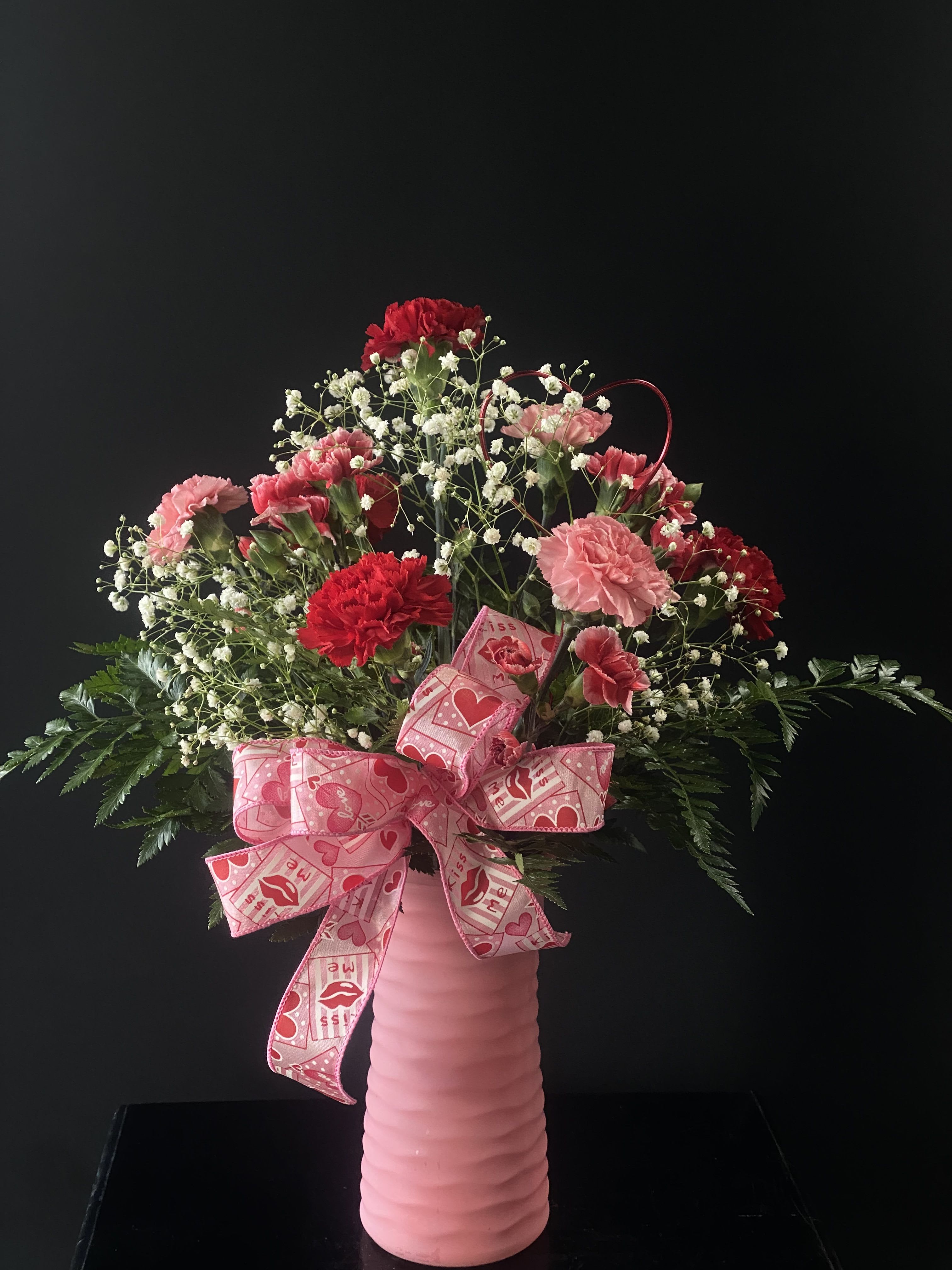 Classic Dozen Carnations  - Standard size is a dozen mix of carnations and miniature carnations and filler flower Deluxe is 2 dozen mix  of carnations and miniature carnations and filler flower Premium is 3 dozen mix  of carnations and miniature carnations and filler flower