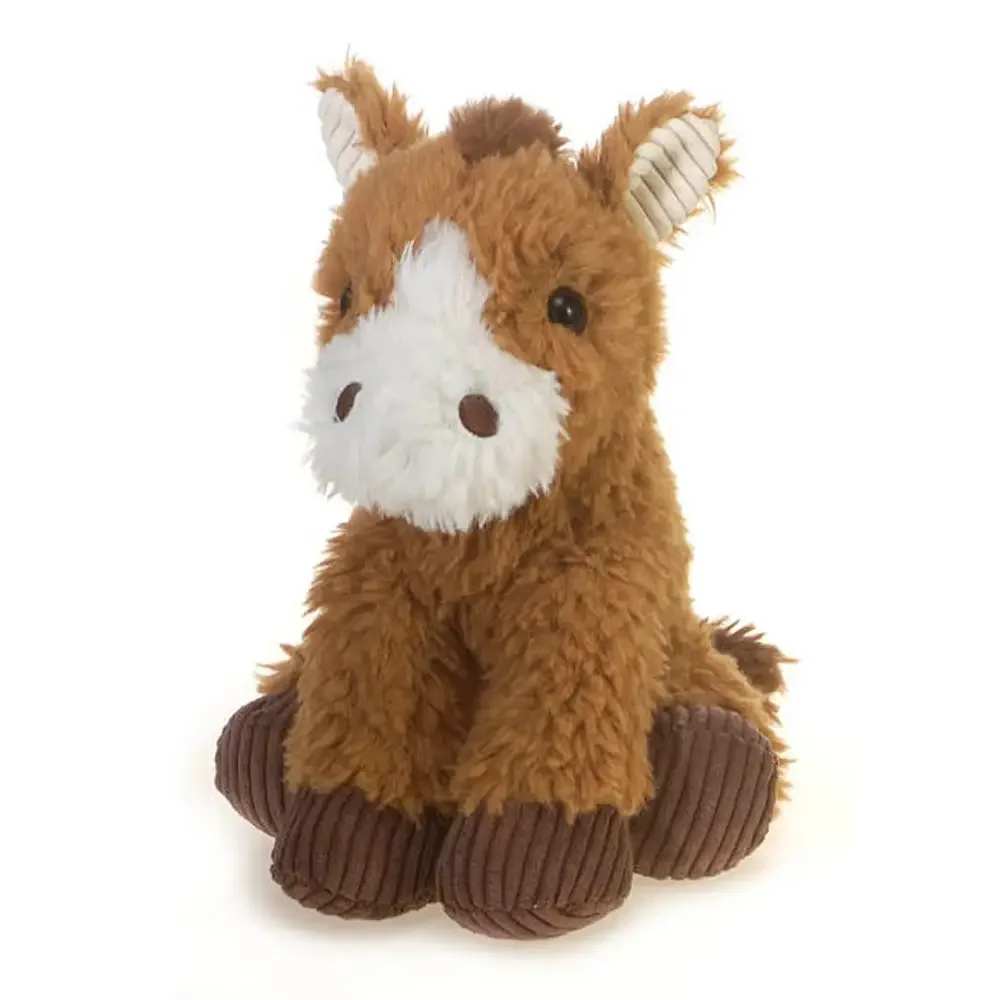Horsin' Around  - Cute, 9.5" soft plush horse ready to gallop into cuddles and playtime adventures.
