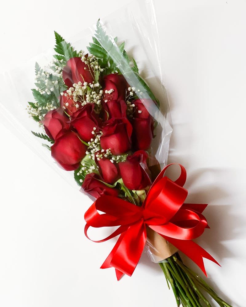 Perfect Wrapped Long-Stemmed Red Roses Bouquet - Perfect Wrapped Long-Stemmed Red Roses is the ultimate romantic gesture, featuring stunning, premium red roses elegantly wrapped with lush greens. Red roses symbolize deep love and admiration, making this arrangement perfect for conveying heartfelt emotions. Each long-stemmed rose stands as a timeless icon of passion, carefully presented to leave a lasting impression.