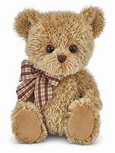 Plush Bear  - Brown, beige , white bear 18 inch 