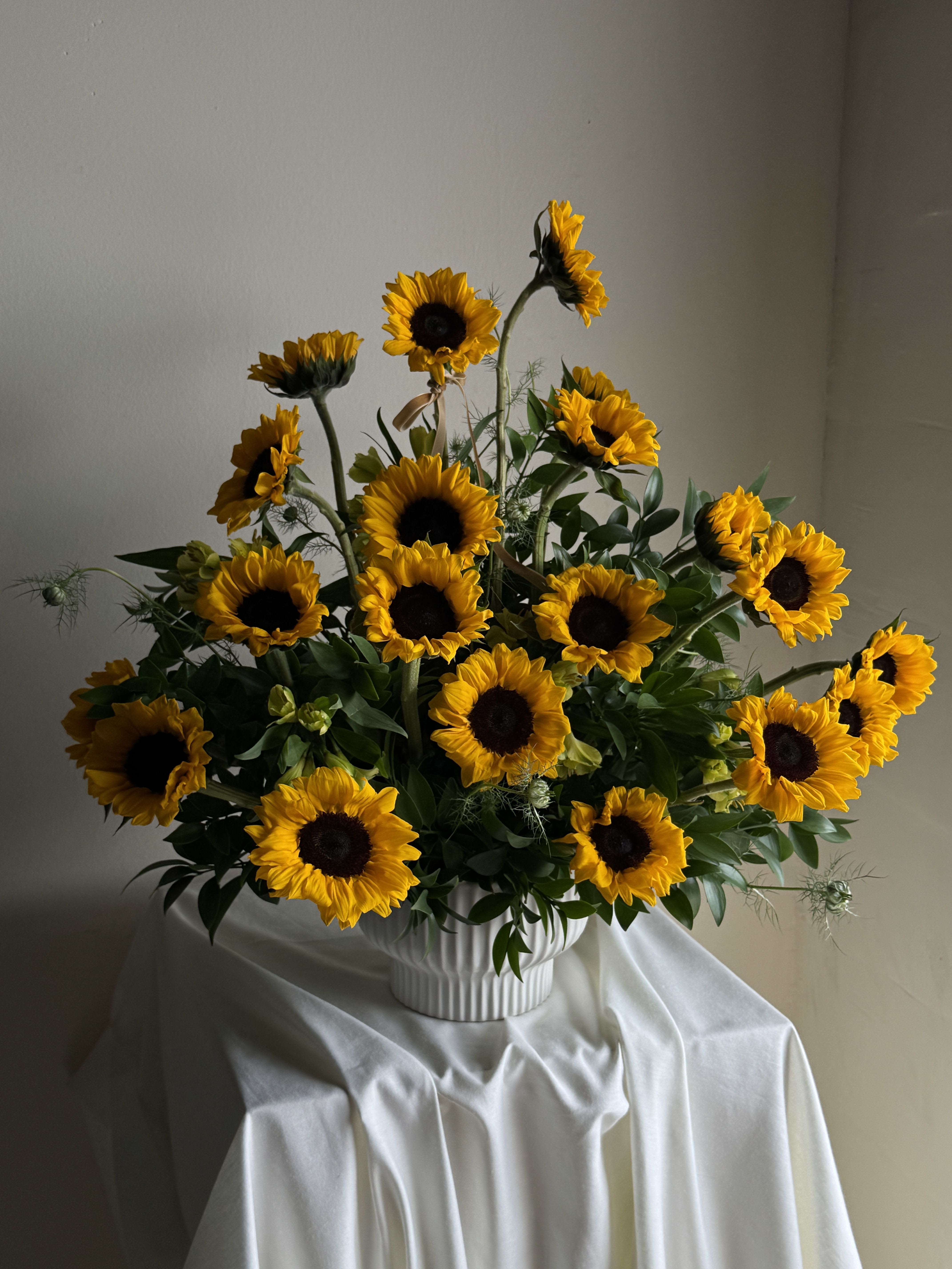 Fall time vase!  - Sunflowers kissing this fall  The perfect vase to celebrate the season in full bloom!