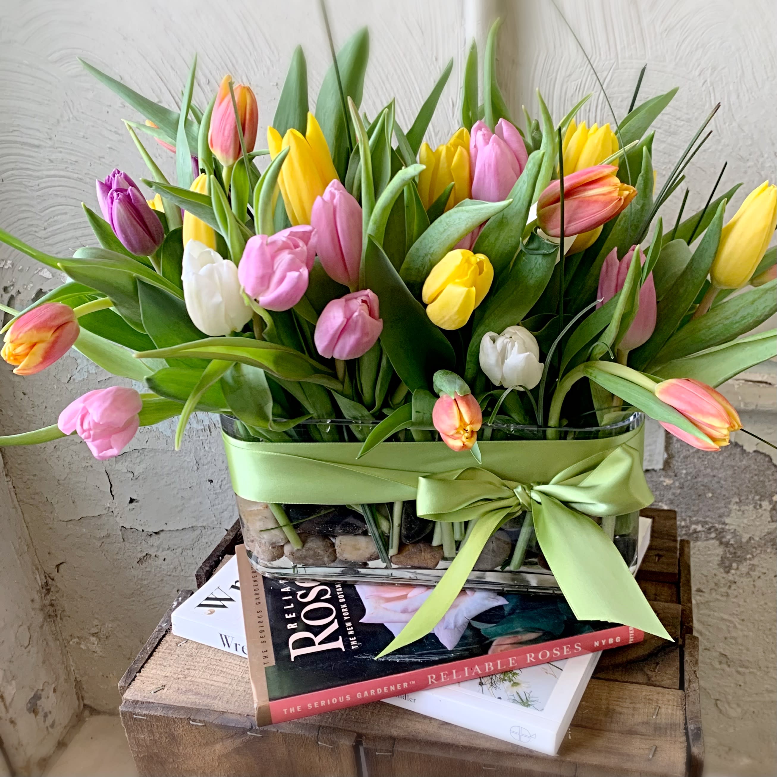 Spring Tulips - An assorted mix of beautiful spring tulips. 