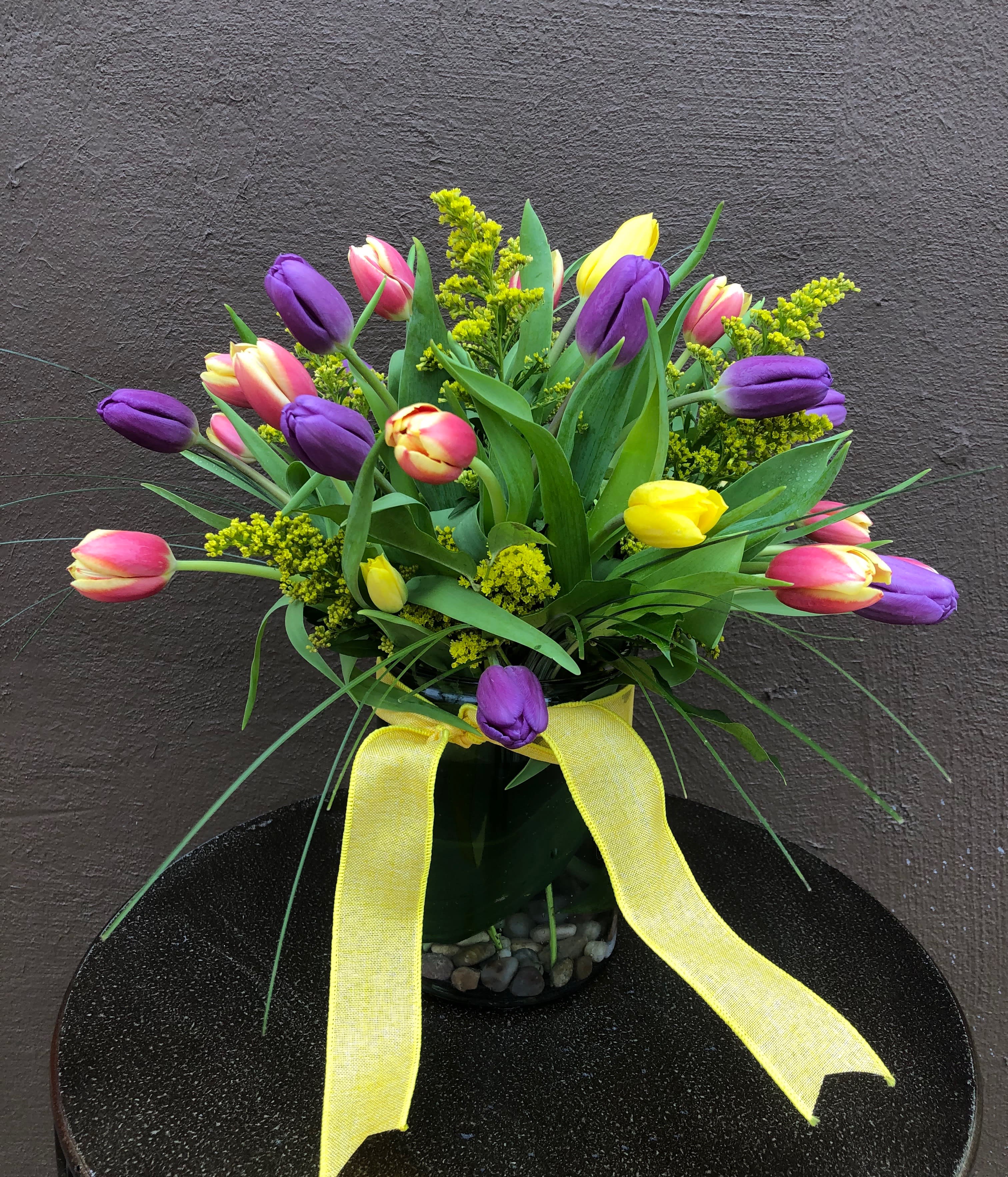 Touch of Tulips - 20 tulips in assorted colors are perfect for springtime!