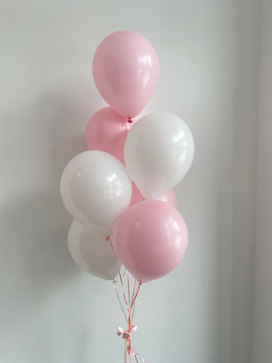 Balloon Set  - Balloon Set — Any Color, Any Mood Add a festive pop of color with a custom balloon set in your chosen shades. Perfect for celebrations, surprises, or just to make your gift feel extra special.  Pick your colors — we’ll do the magic. Flowers + balloons = unforgettable moment.