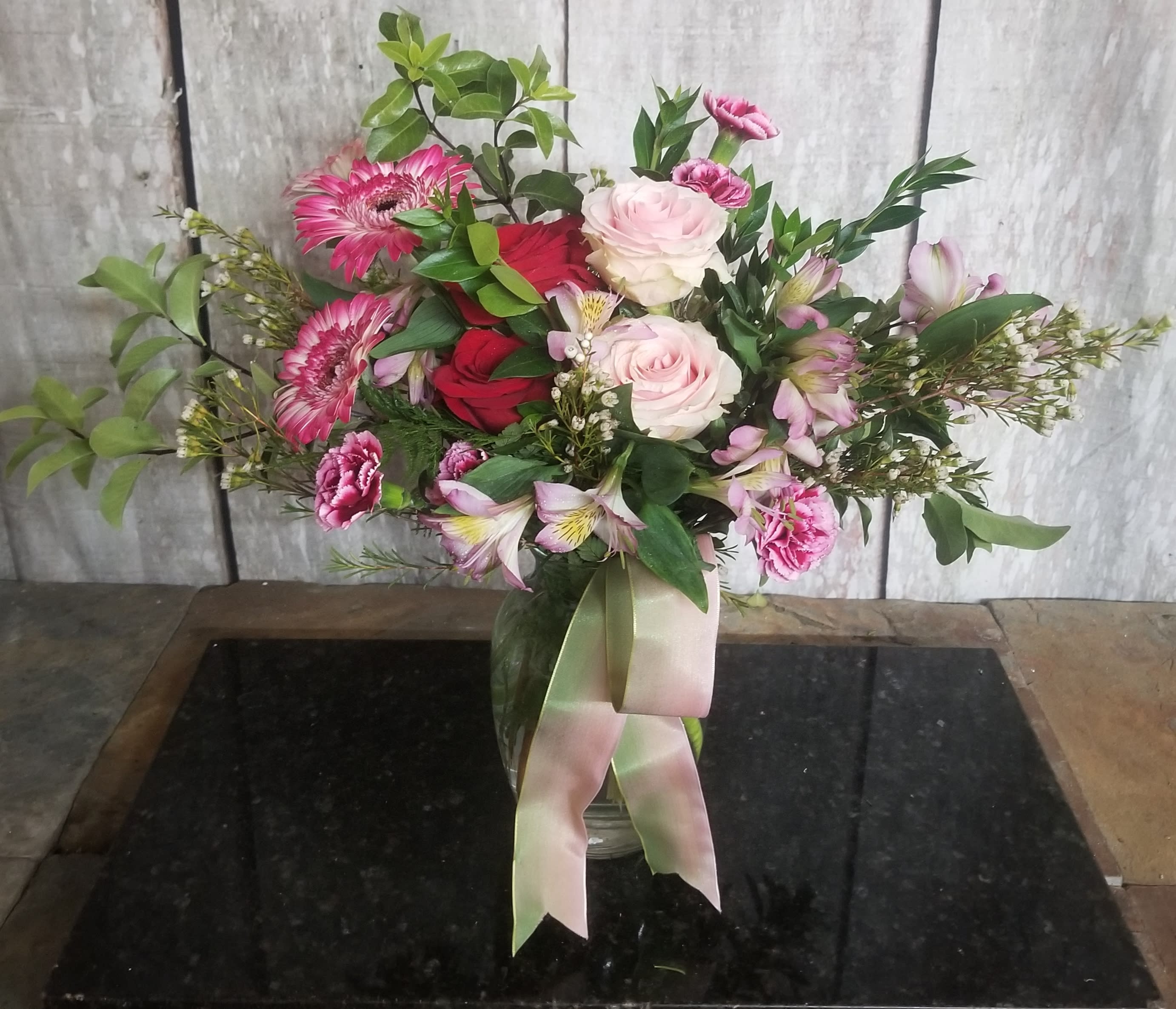 Soft Love - Mixing reds and pinks is so beautiful.....