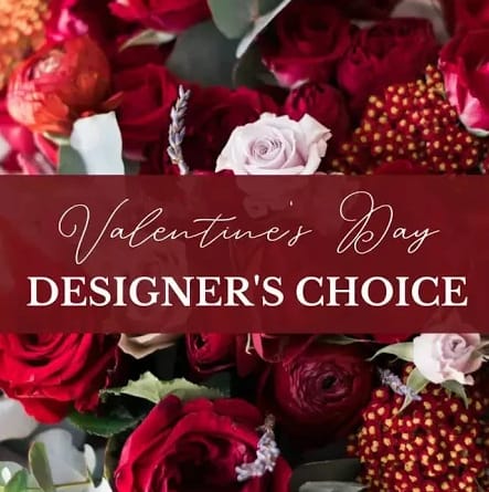 Valentine's Day Designers Choice - Mix Colors - Our talented designer will put together a beautiful bouquet using the freshest mix colors flowers we have in stock.