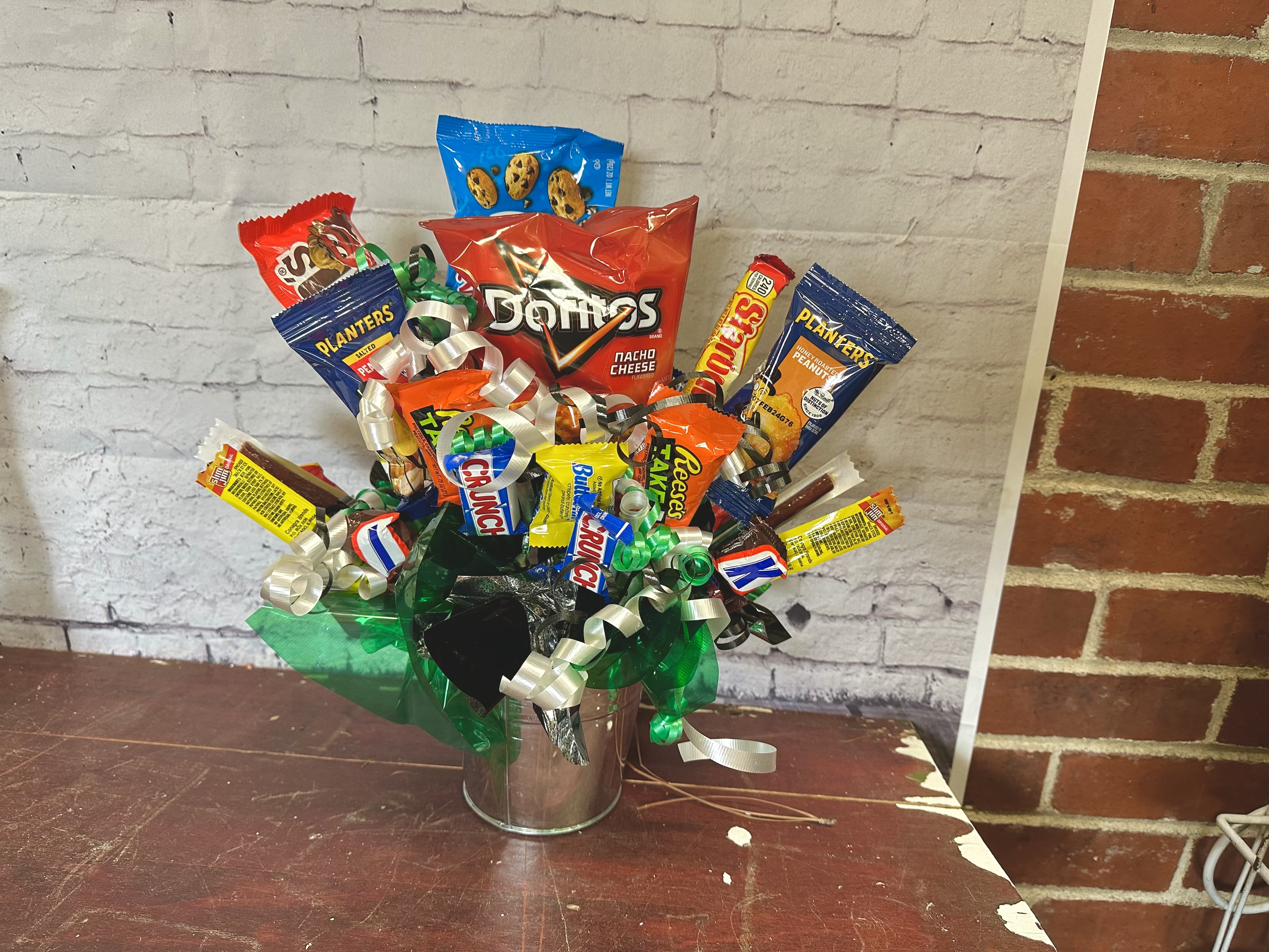 Bearcat snacks  - Tin bucket filled with assorted snacks to send to your favorite bearcat! 