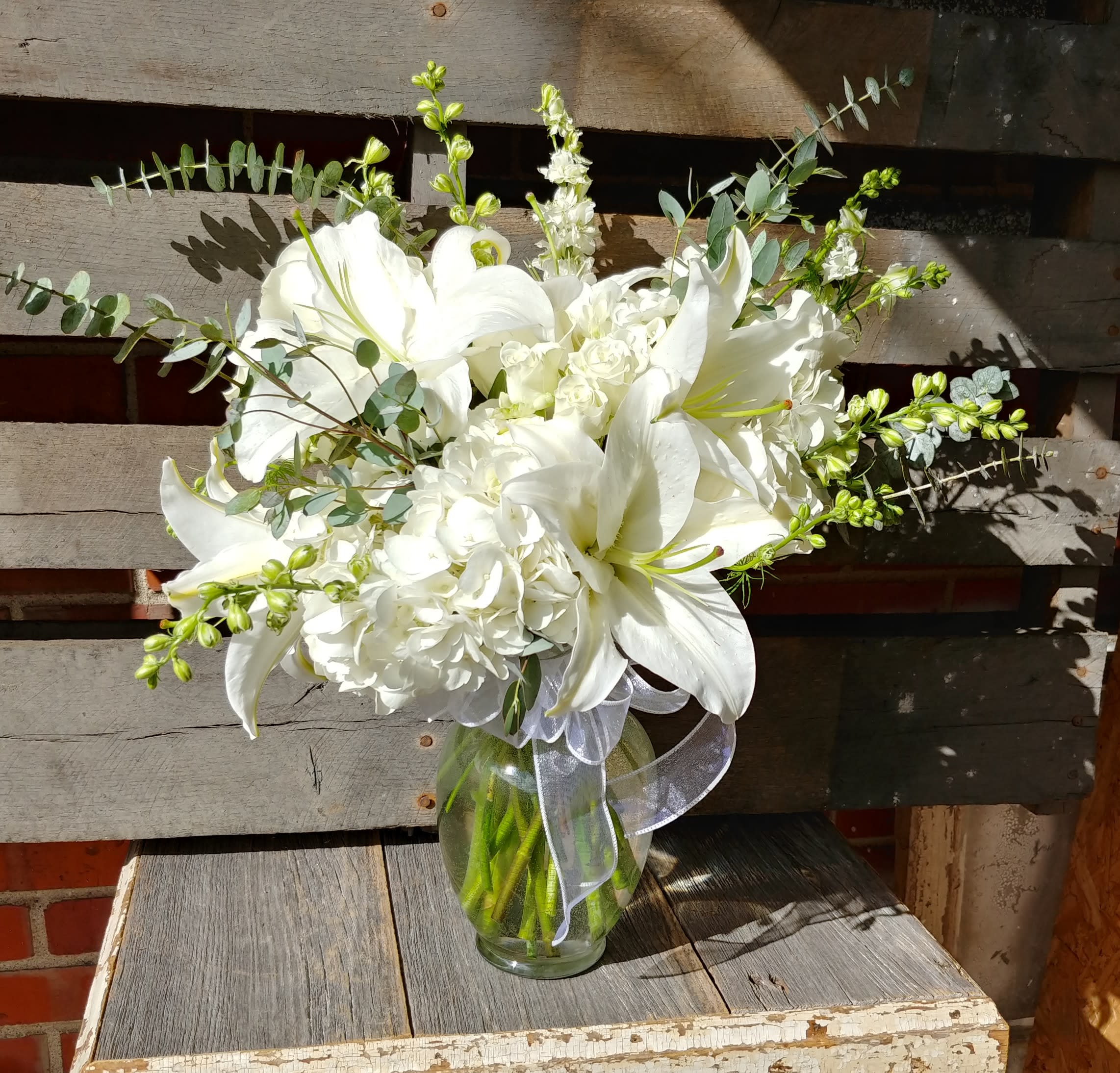 Serenity - A beautiful mixture of white flowers!   